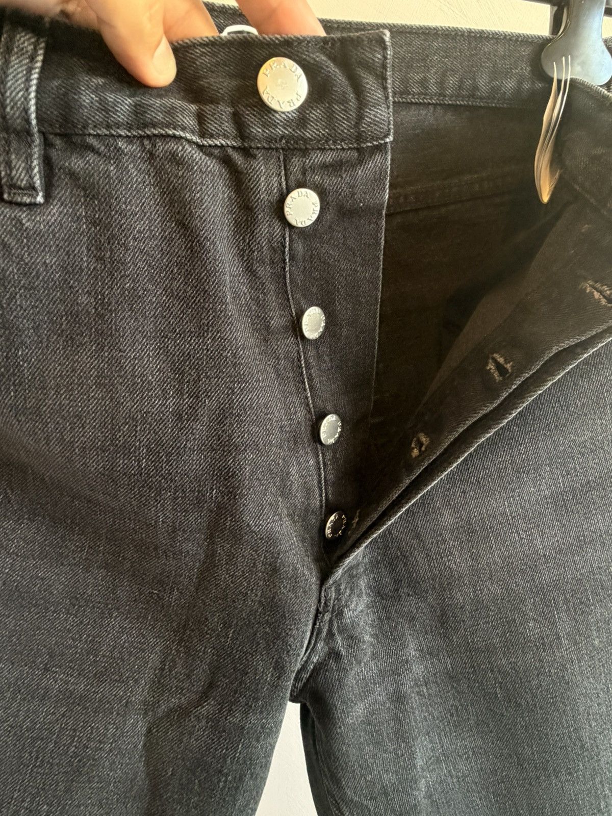 Prada Prada Five-pocket Denim Jeans Enamel Triangle Logo Size 31 Size US 31 - 9 Thumbnail