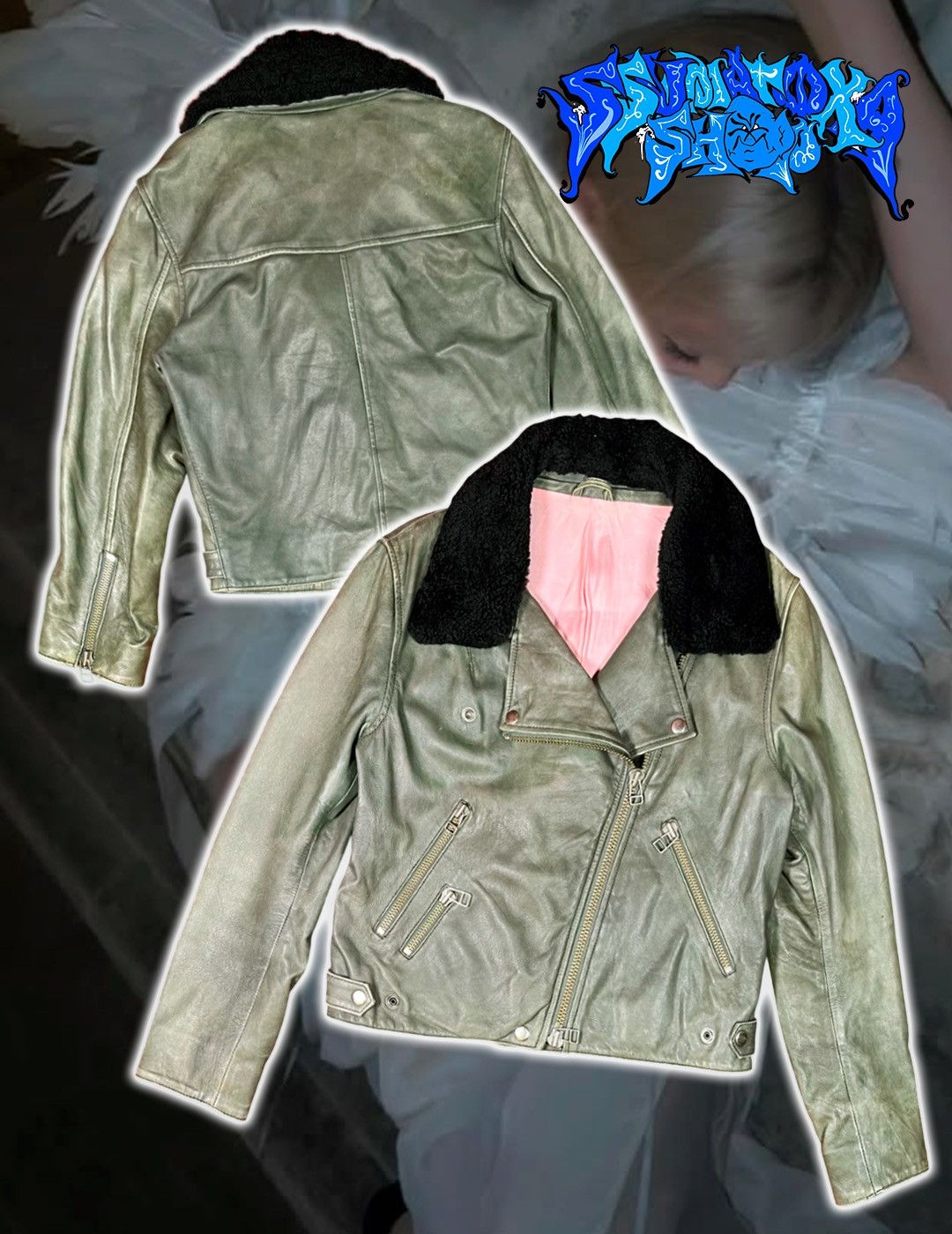 Acne Studios Acne Studios Rita Aviator leather jacket with fur collar Size M / US 6-8 / IT 42-44 - 1 Thumbnail