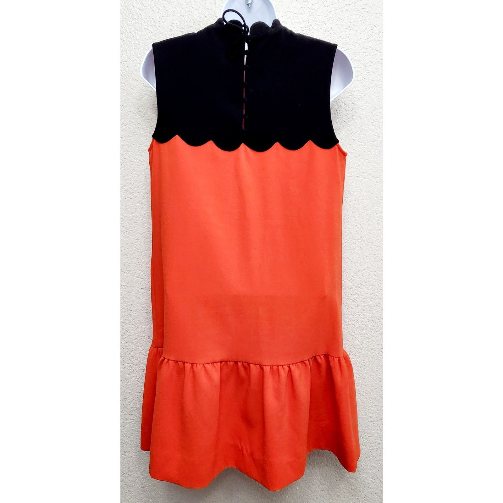 Other Victoria Beckham For Target Red Black Shift Dress Small Size S / US 4 / IT 40 - 2 Thumbnail