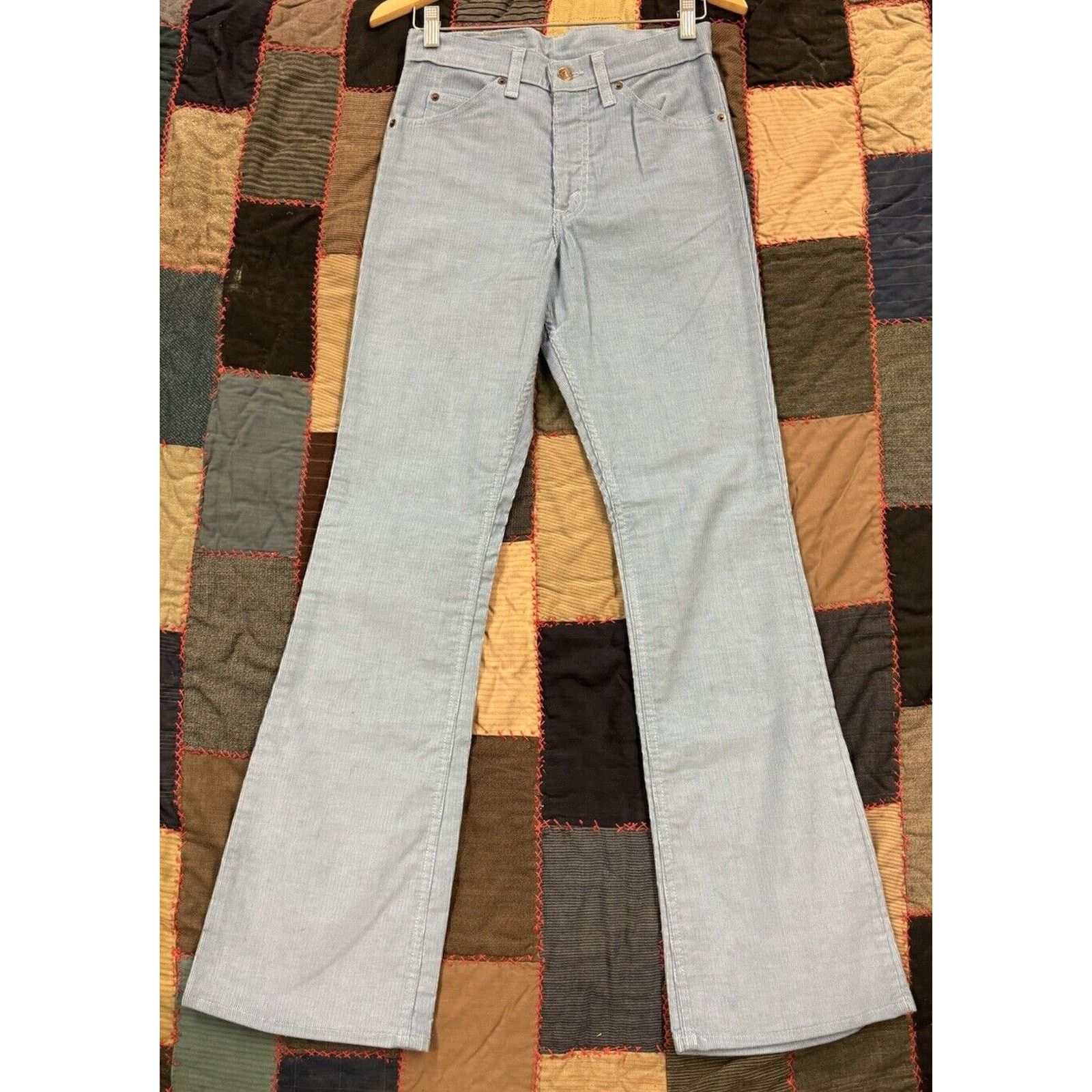 Levi's VINTAGE Deadstock 70s Levis 517 Pants Corduroy W28 X L32 Size US 28 / EU 44 - 3 Thumbnail
