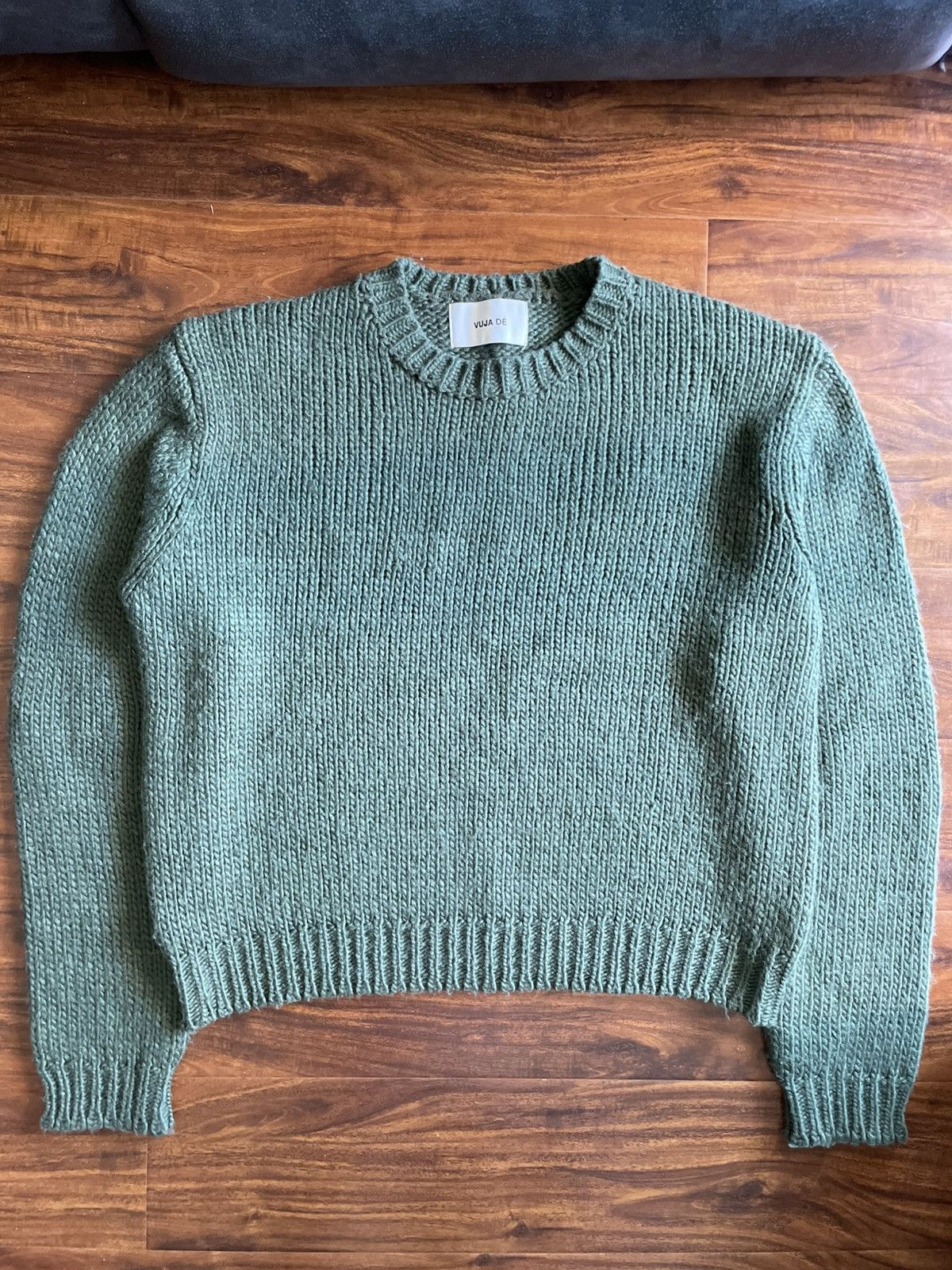 Vuja De Vuja De Frank Structured Half-Zip Knit Sweater | Grailed