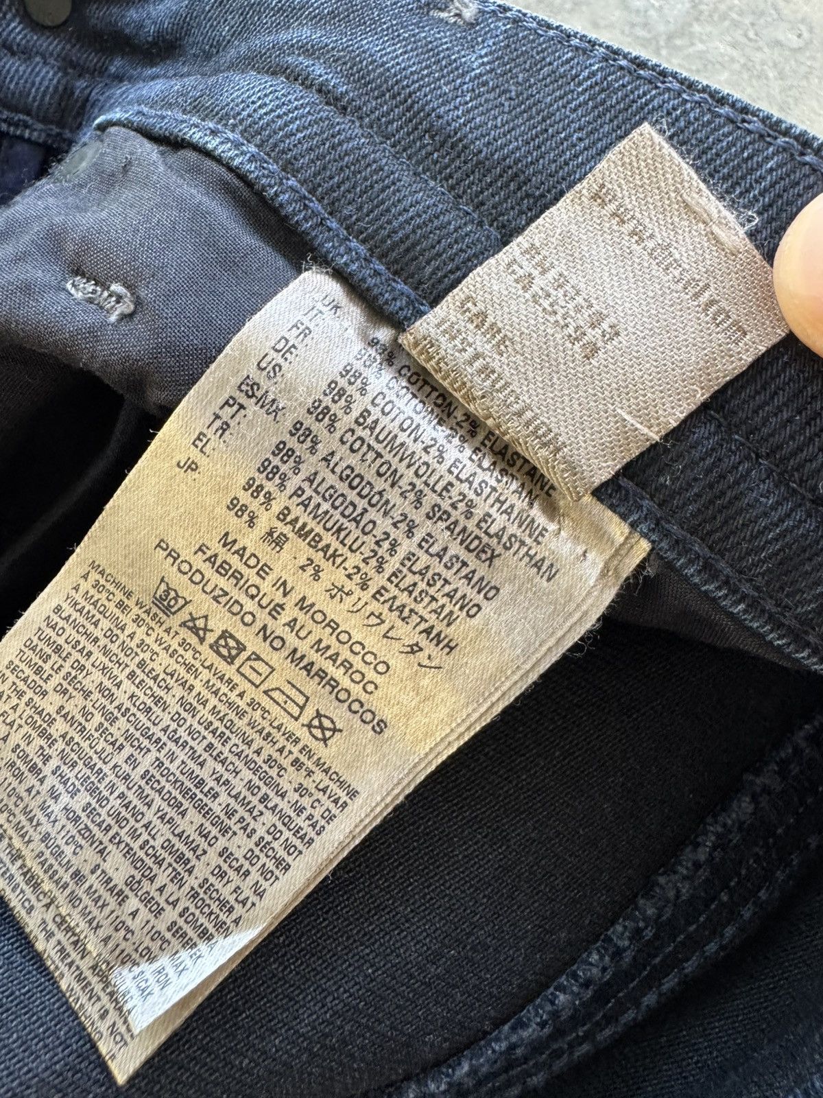 Diesel Diesel darkblue Jeans Size US 30 / EU 46 - 10 Thumbnail