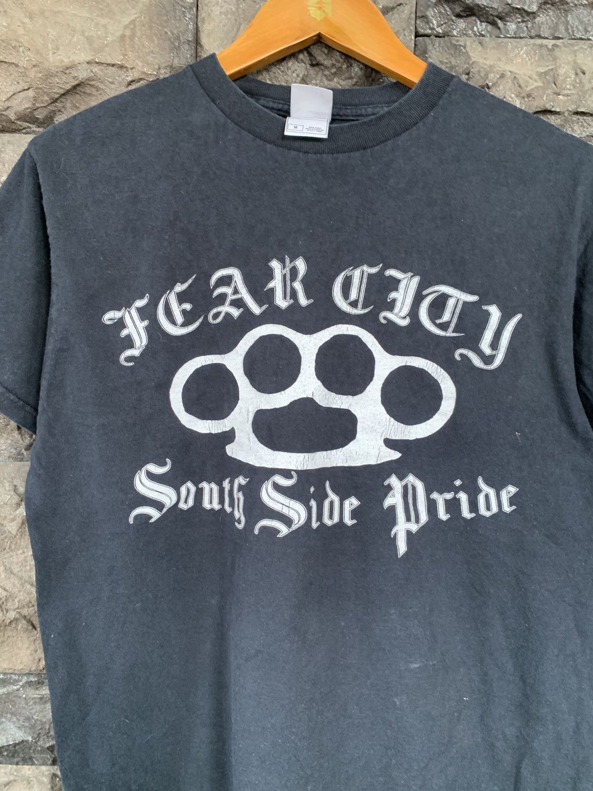 Band Tees × Vintage Vintage Fear City Band T shirt Size US M / EU 48-50 / 2 - 2 Thumbnail