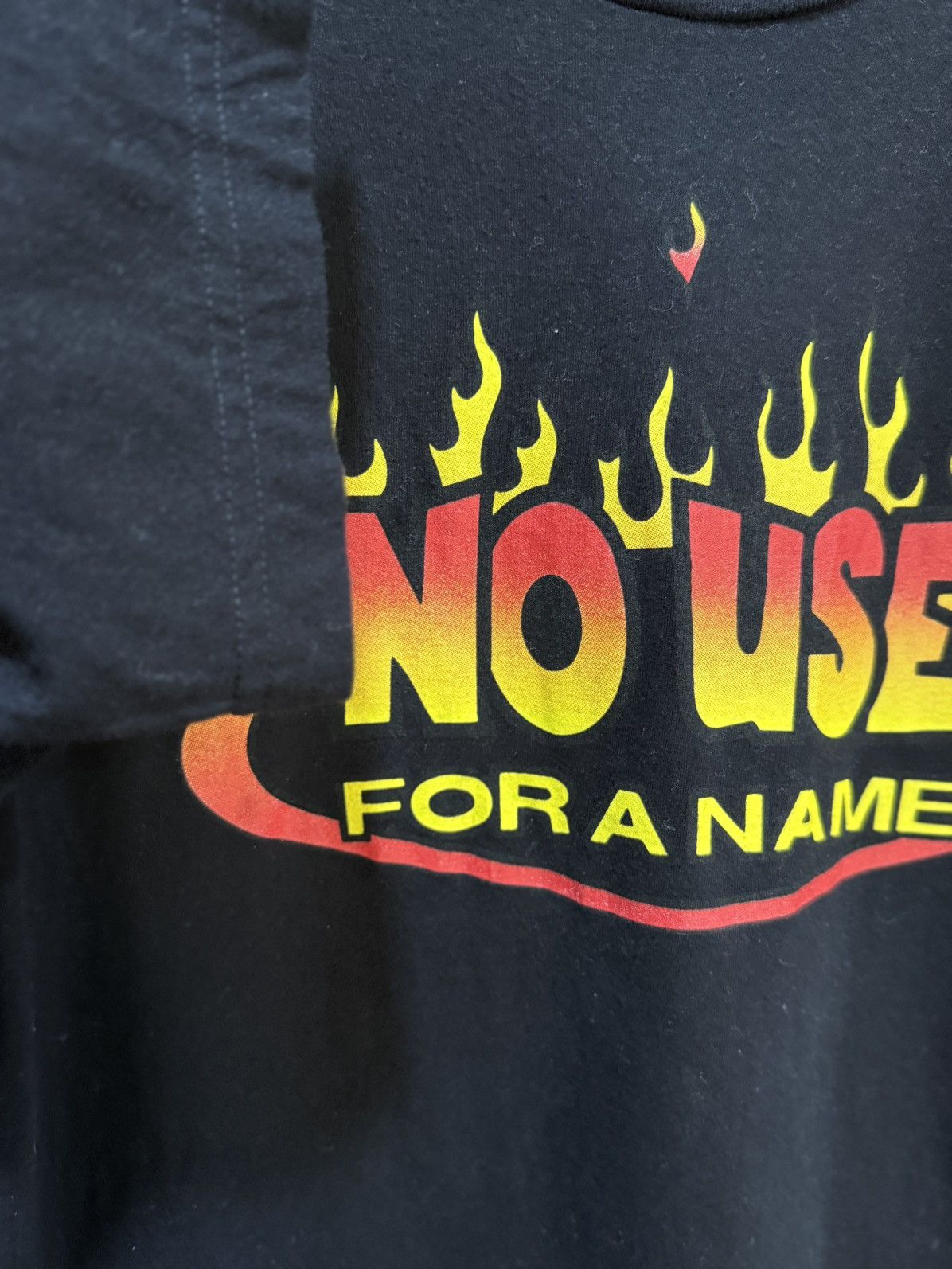 Band Tees No Use For A Nama Flame Promo Tee Size US L / EU 52-54 / 3 - 6 Thumbnail