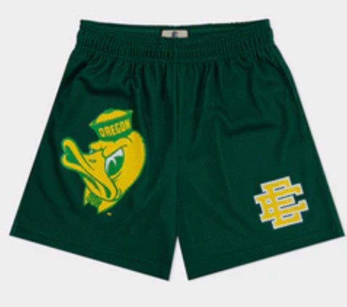 Eric Emanuel Eric Emanuel NCAA Oregon Ducks green shorts medium Size US 30 / EU 46 - 1 Thumbnail