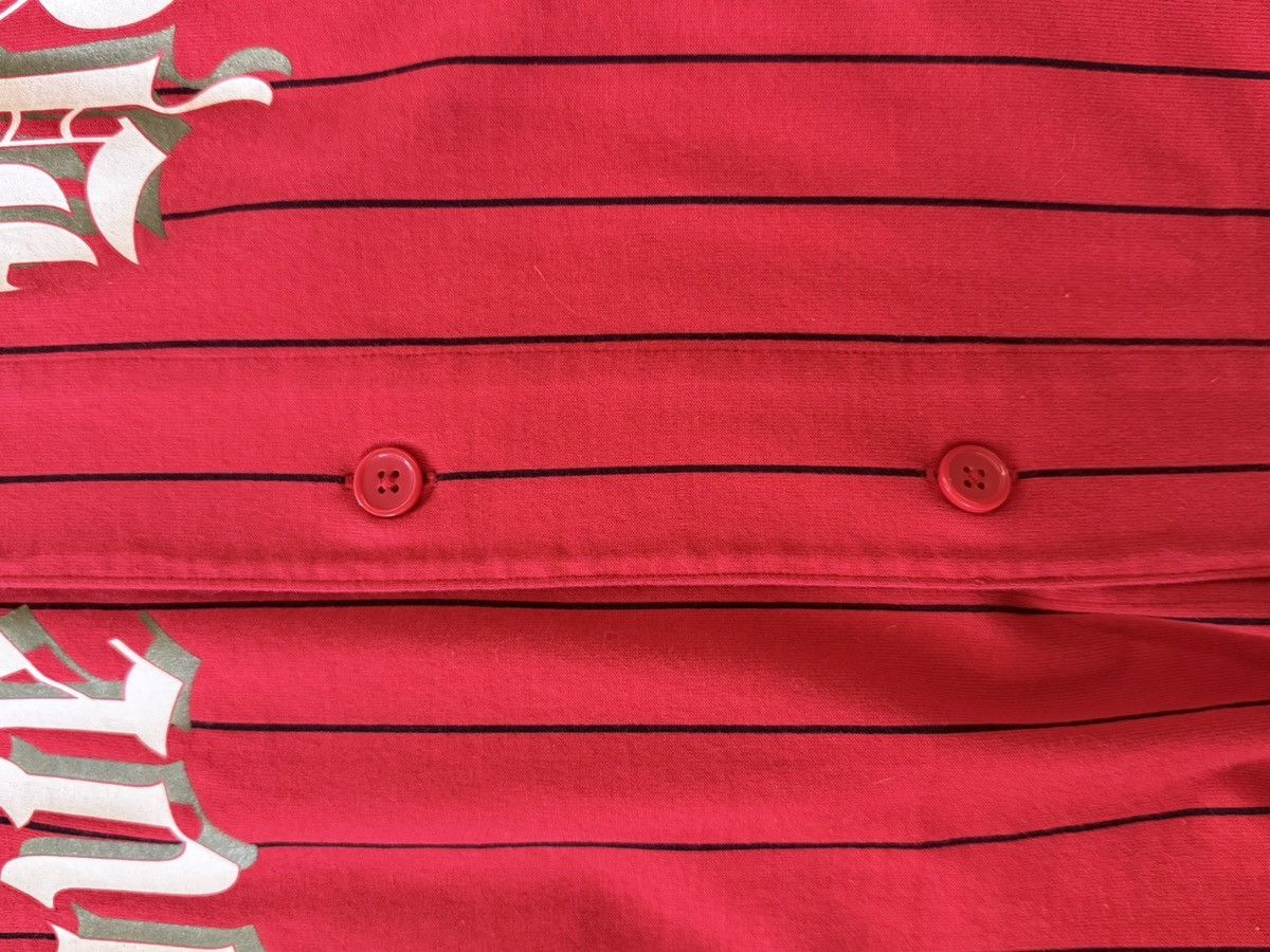 Supreme Supreme Red Baseball Button-Up Tee Size US M / EU 48-50 / 2 - 8 Thumbnail
