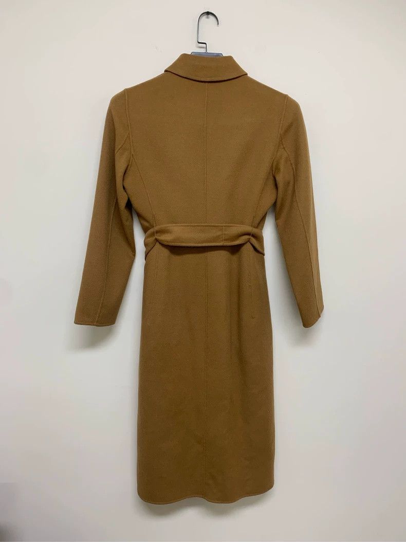 Max Mara Max Mara Studio Caramel Wool Cashmere Coat Size XS / US 0-2 / IT 36-38 - 8 Thumbnail