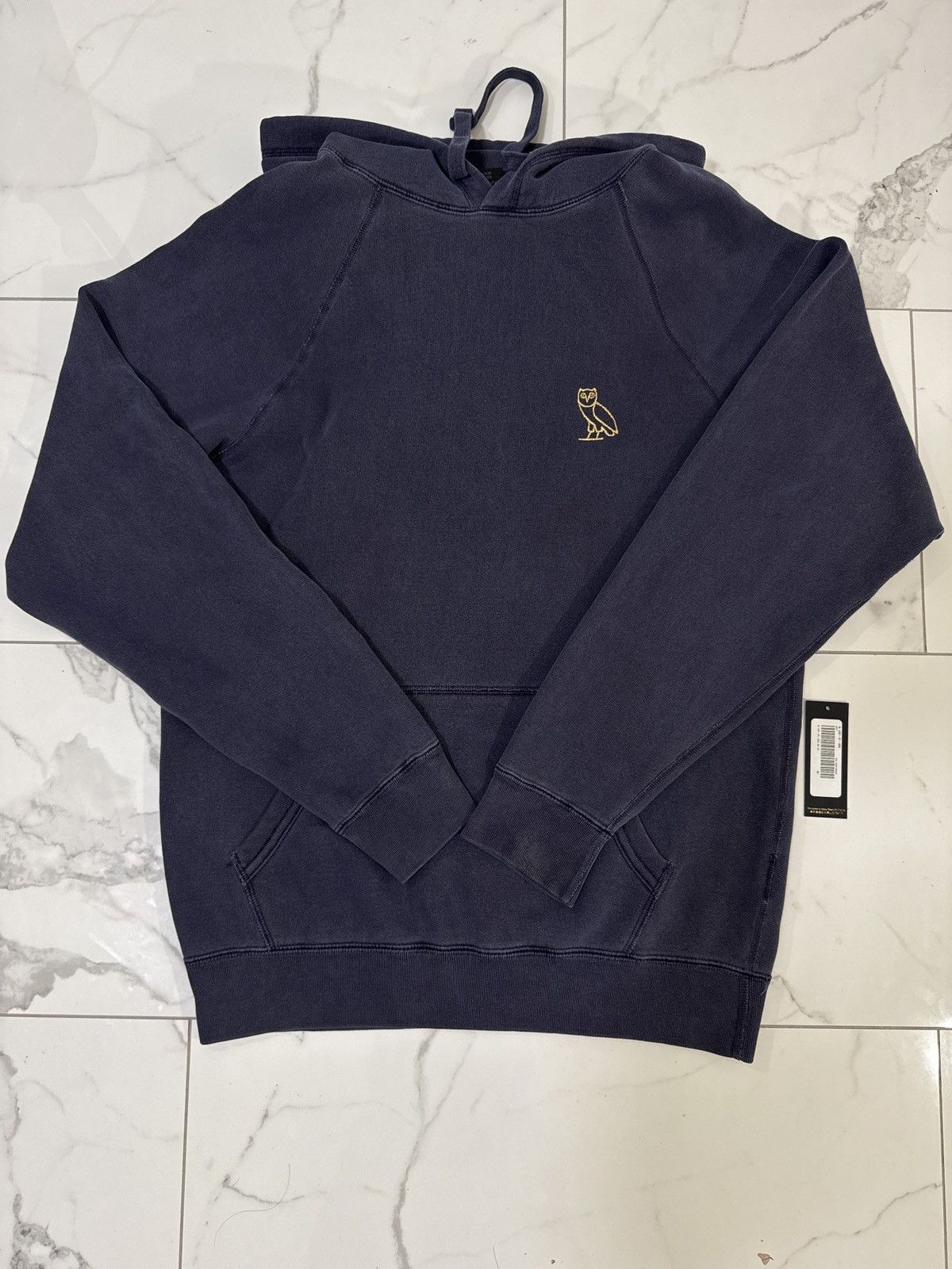 Drake × October's Very Own Octobers Very Own Garment Dye Pullover Hoodie Navy Size US S / EU 44-46 / 1 - 1 Thumbnail
