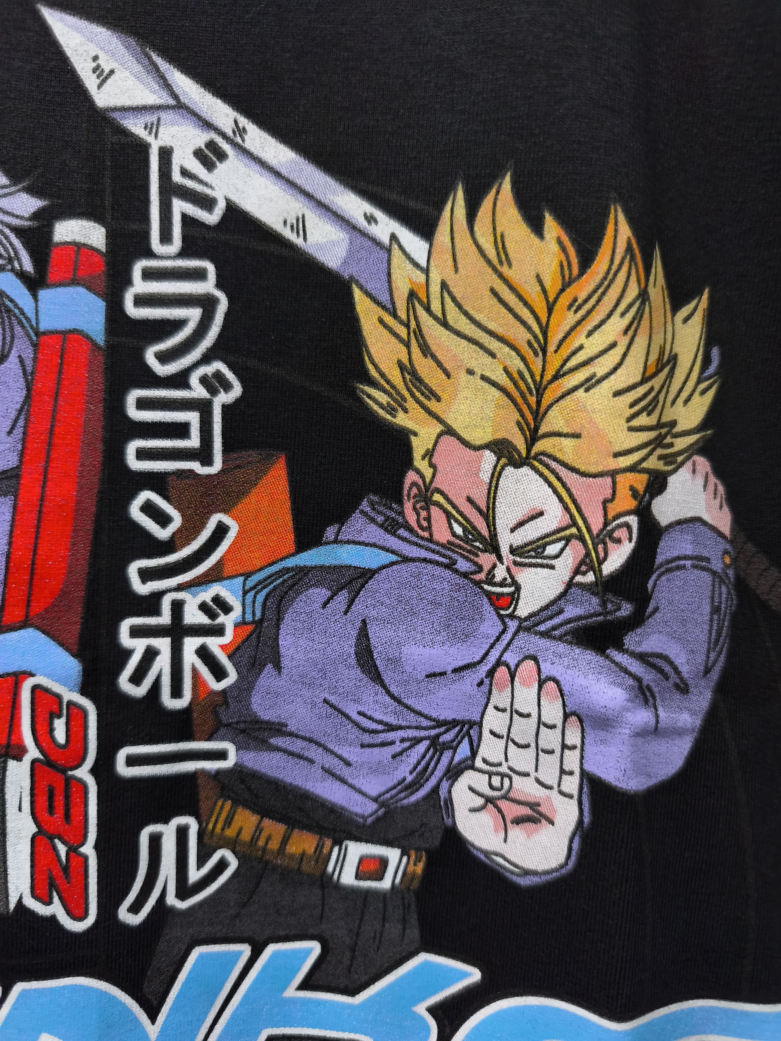 Anime Dragon Ball Z Future Trunks T-shirt Size US XL / EU 56 / 4 - 5 Thumbnail