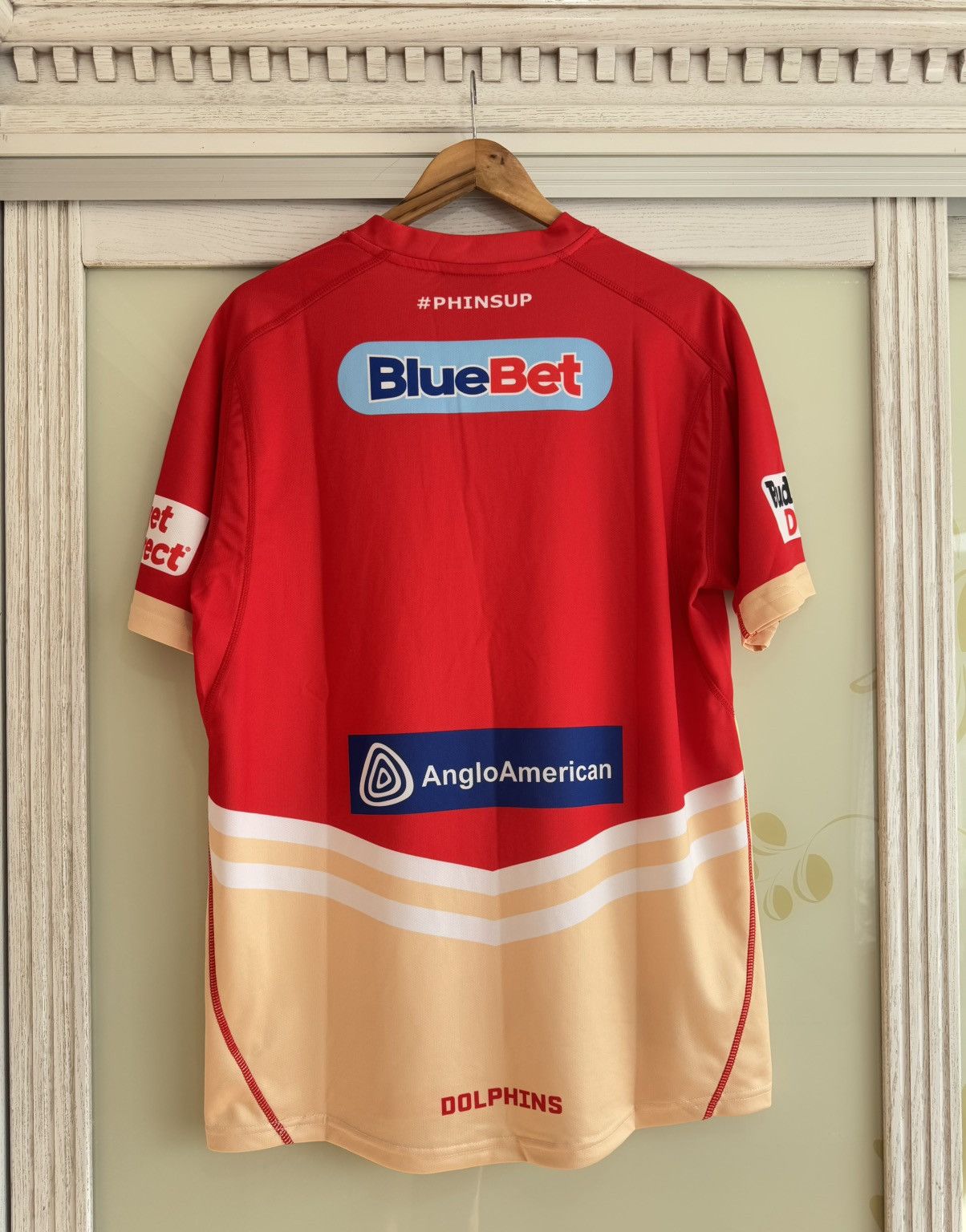 Other Dolphins 2023-2024 NRL Rugby Jersey Kit Shirt Size US XL / EU 56 / 4 - 2 Thumbnail