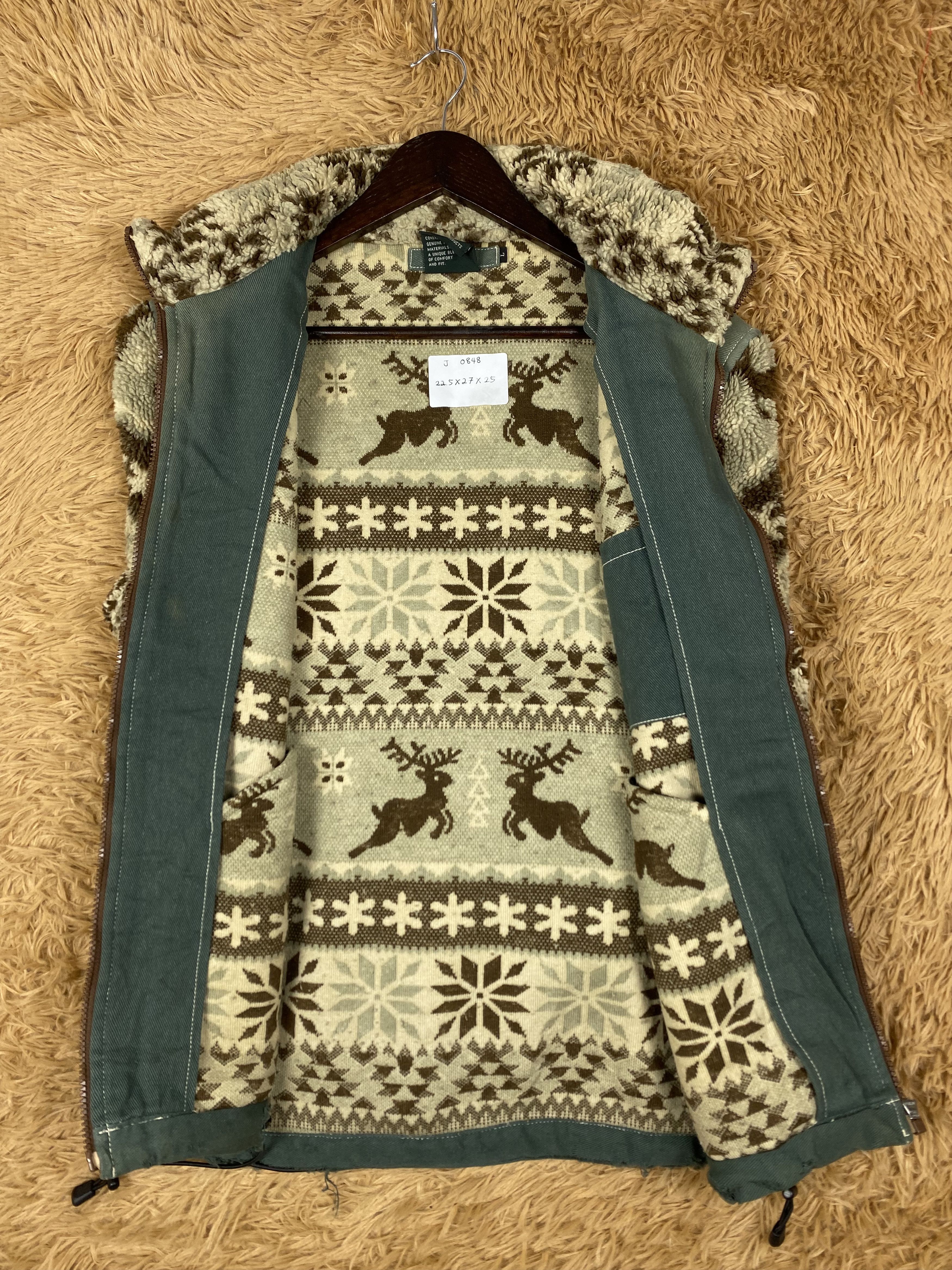 Manastash Vintage Manastash Fleece Jacket DJ0848 Size US L / EU 52-54 / 3 - 6 Thumbnail