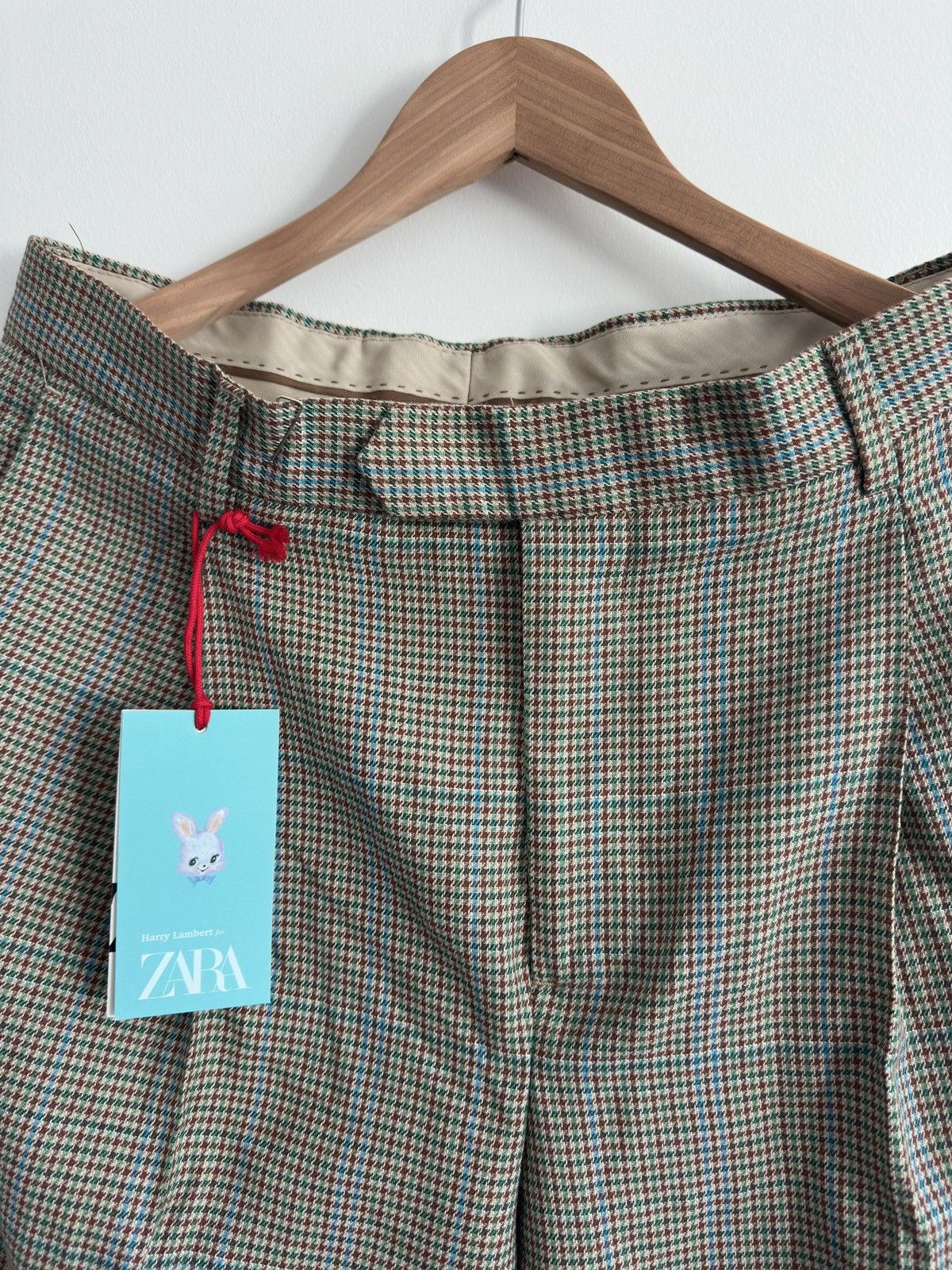 Zara Zara x Harry Lambert Taupe Brown Suit Pants - Size 40 Size US 40 / EU 56 - 2 Thumbnail