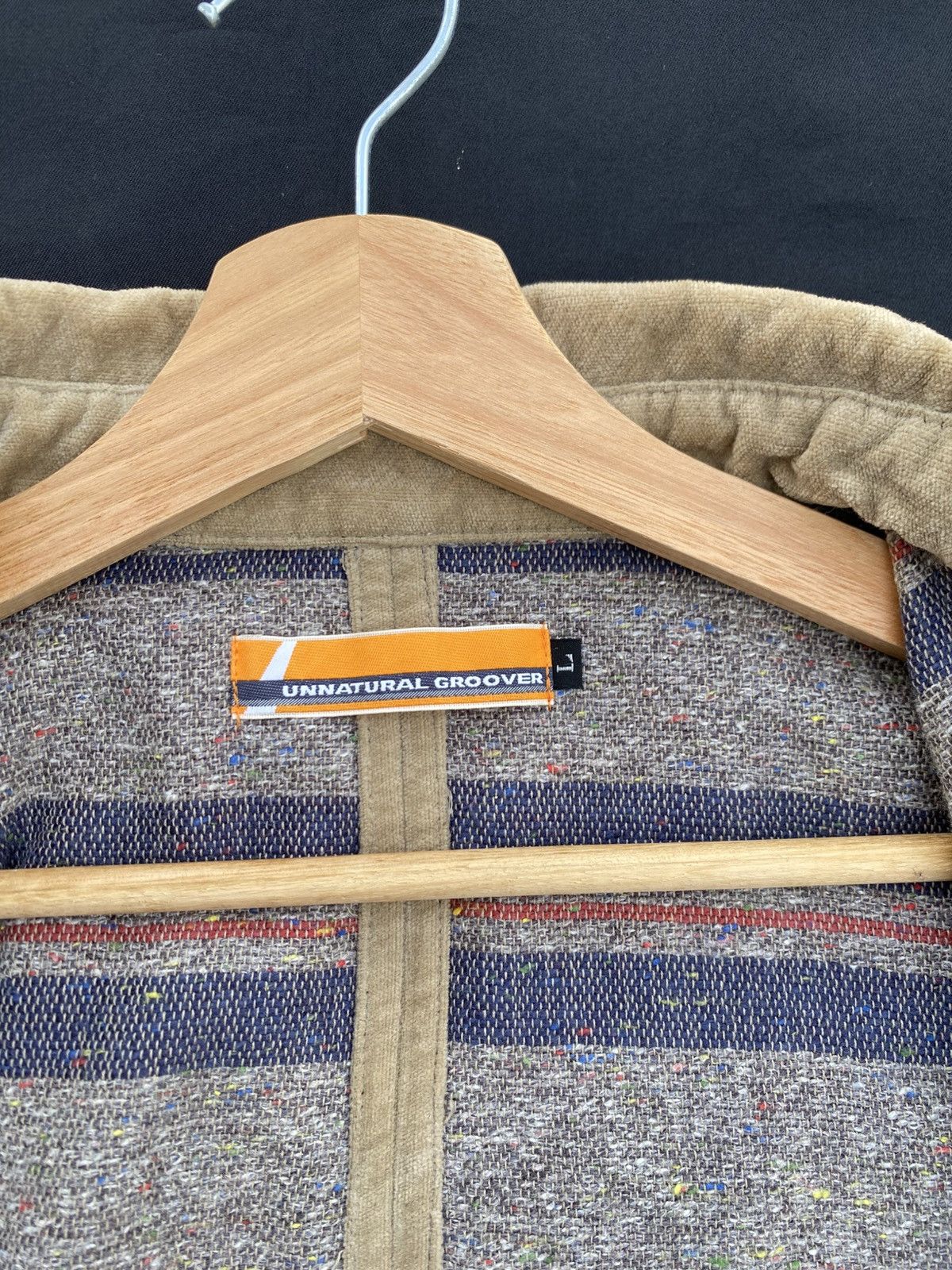 Japanese Brand Rare Japanese Brand Unnatural Groover Brown Jacket Size US L / EU 52-54 / 3 - 8 Thumbnail