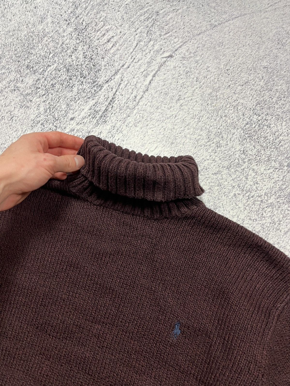 Polo Ralph Lauren Vintage Polo Ralph Lauren Cotton Turtle Neck Sweater Size US S / EU 44-46 / 1 - 8 Thumbnail