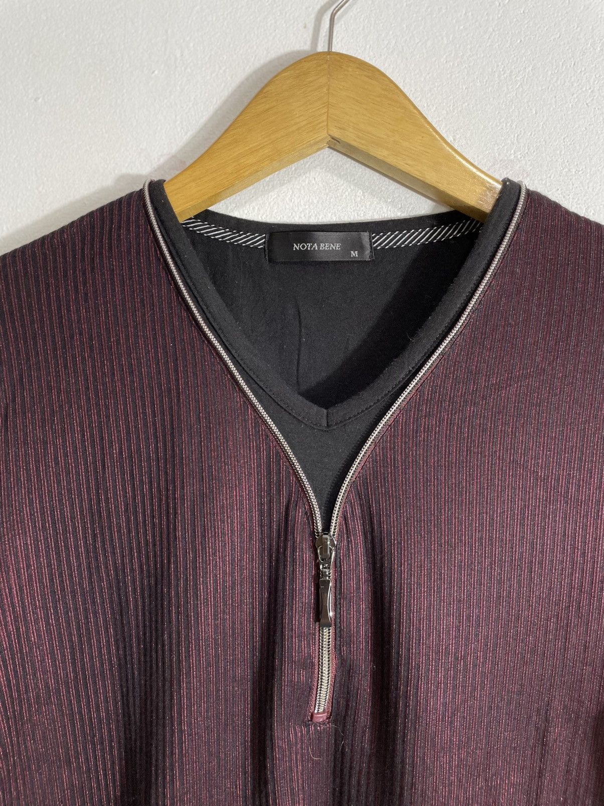 If Six Was Nine Nota Bene Double layer longsleeve punk gothic ifsix style Size US M / EU 48-50 / 2 - 2 Thumbnail