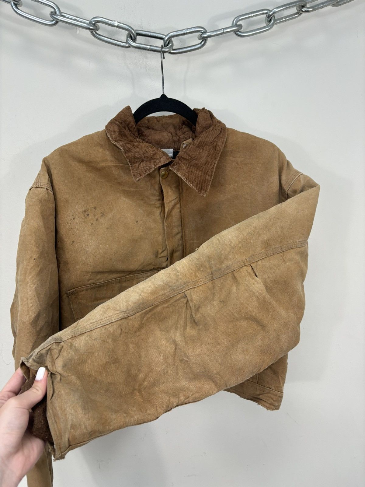 Carhartt Vintage Carhartt Made In Usa Y2K Hype Boxy Cropped Jacket Size US M / EU 48-50 / 2 - 20 Thumbnail