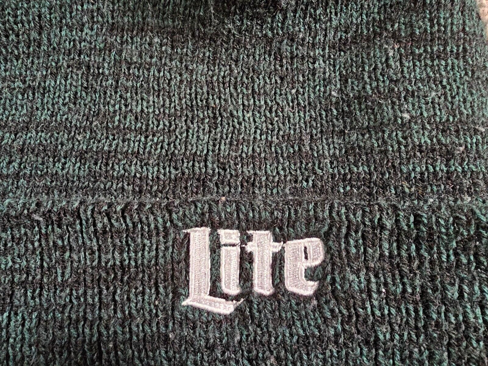NFL Green Bay Packers/Miller Lite Poof Beanie green Yellow Size ONE SIZE - 4 Thumbnail