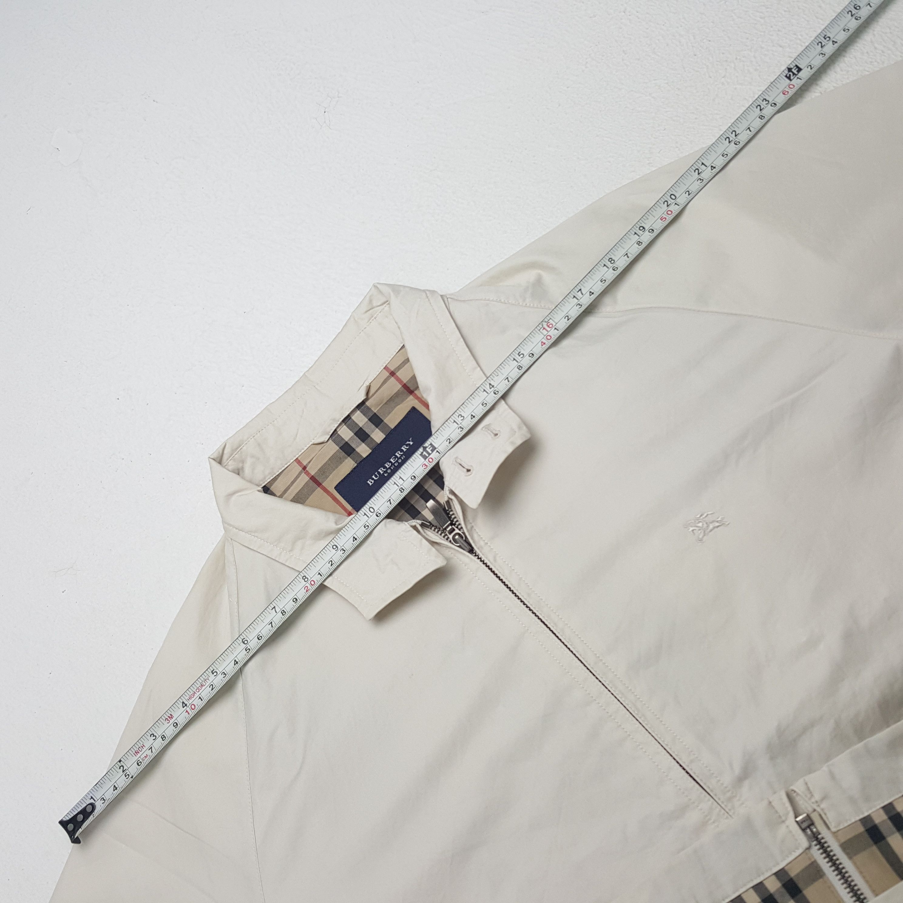 Burberry × Vintage Vintage Burberry London Nova Check Designer Jacket Size US L / EU 52-54 / 3 - 6 Thumbnail