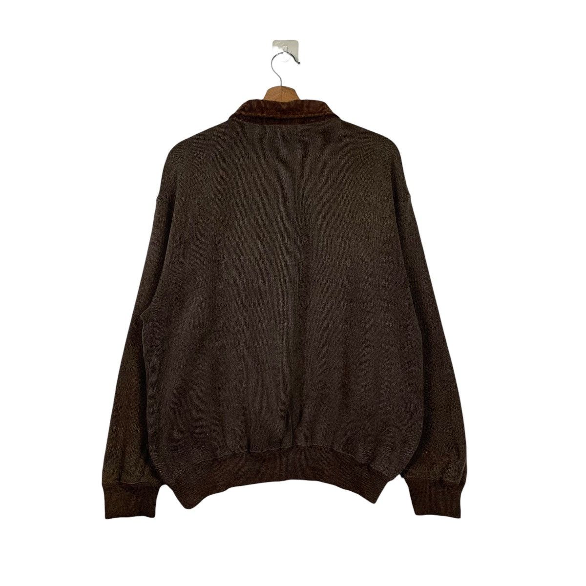Gianni Valentino GIANNI VALENTINO Half Button Polo Sweatshirt #1945-C85 Size US L / EU 52-54 / 3 - 7 Thumbnail