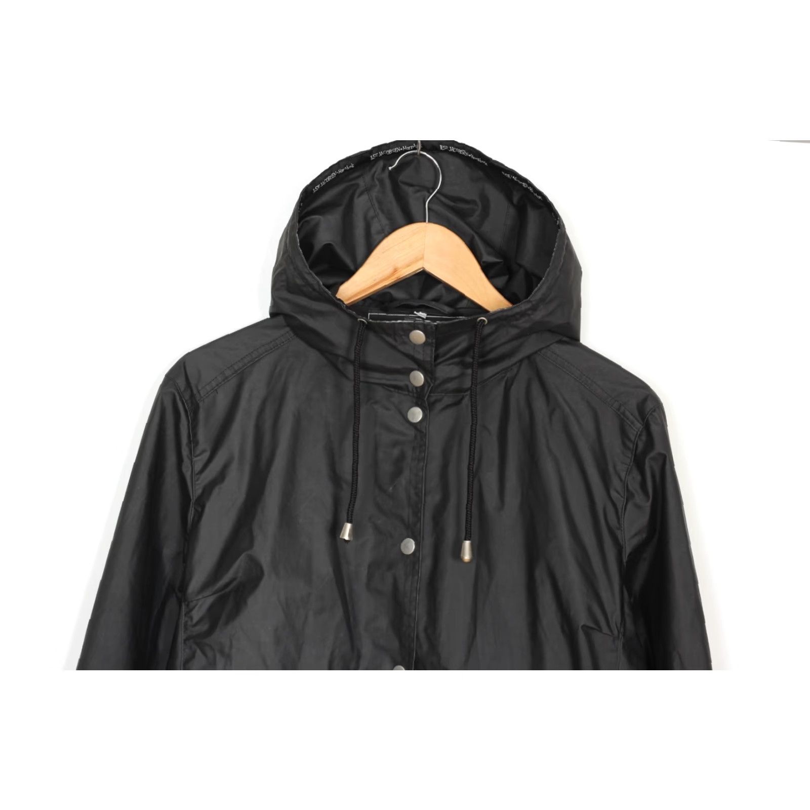 Ilse Jacobsen VINTAGE ILSE JACOBSEN RAINCOAT Hooded Waterproof Coat Women Size L MJ5917 Size L / US 10 / IT 46 - 3 Thumbnail