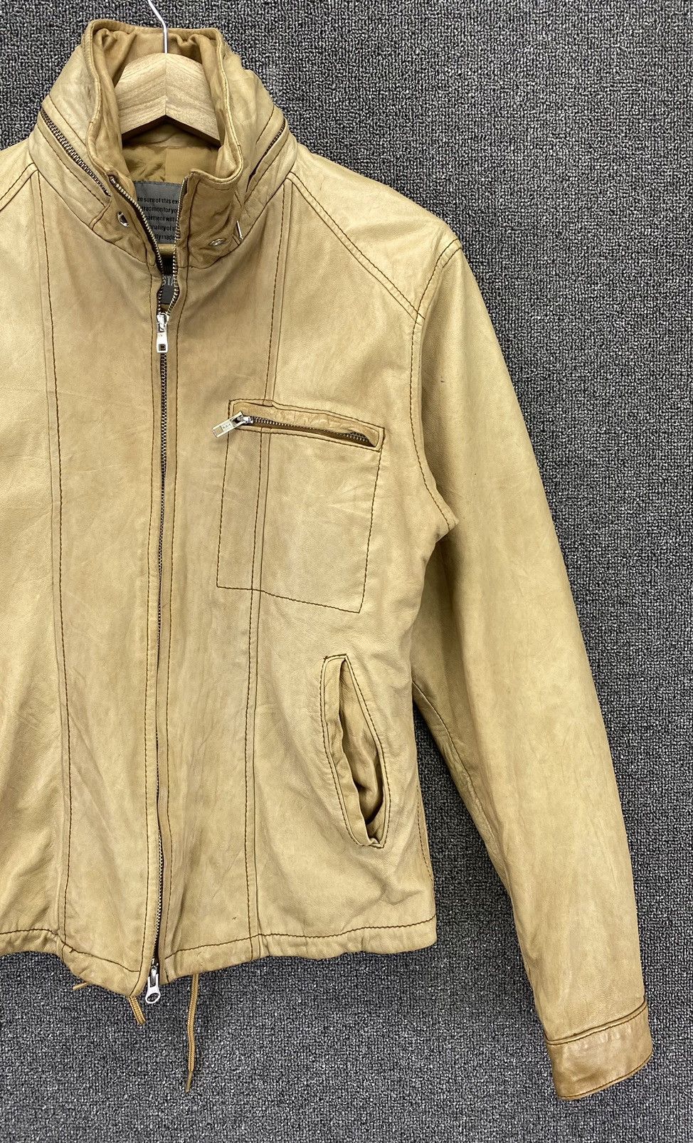 Japanese Brand Vintage Journal Standard Sheep Leather Jacket Size L / US 10 / IT 46 - 4 Thumbnail