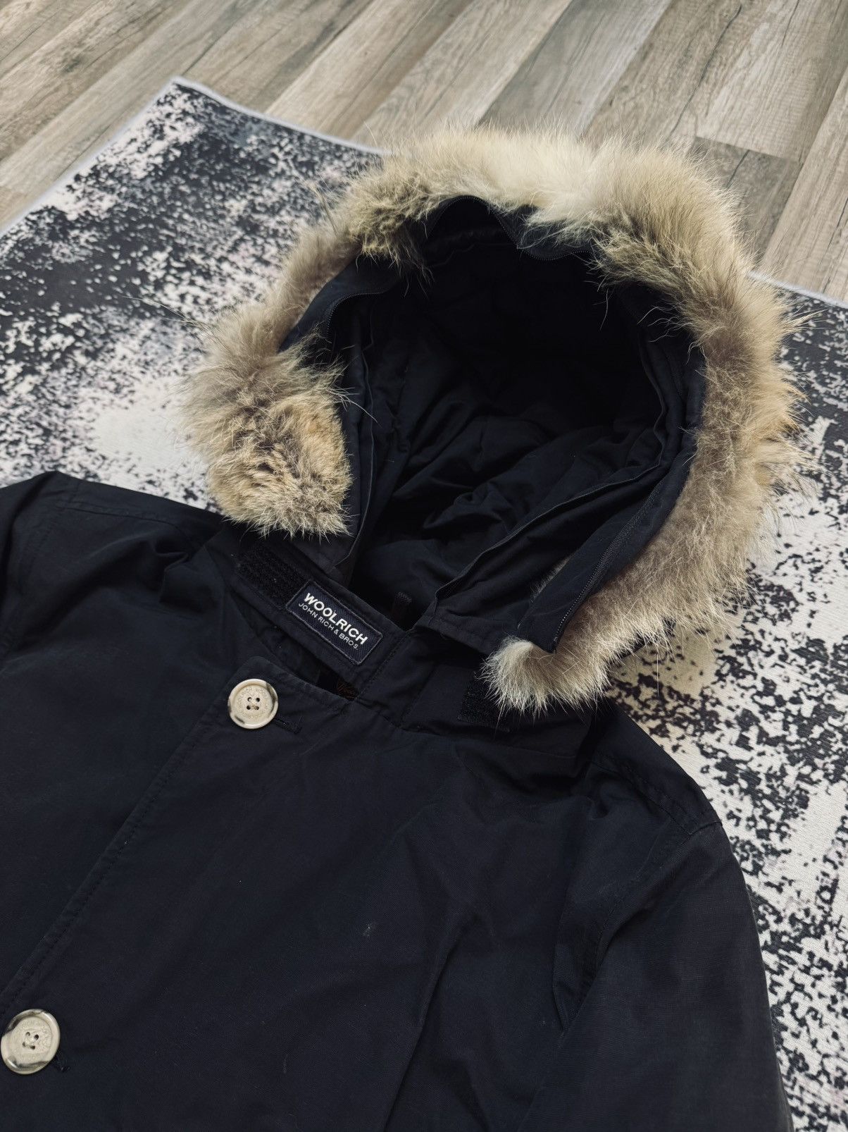 Woolrich Woolen Mills Woolrich puffer parka jacket navy M Size US M / EU 48-50 / 2 - 3 Thumbnail