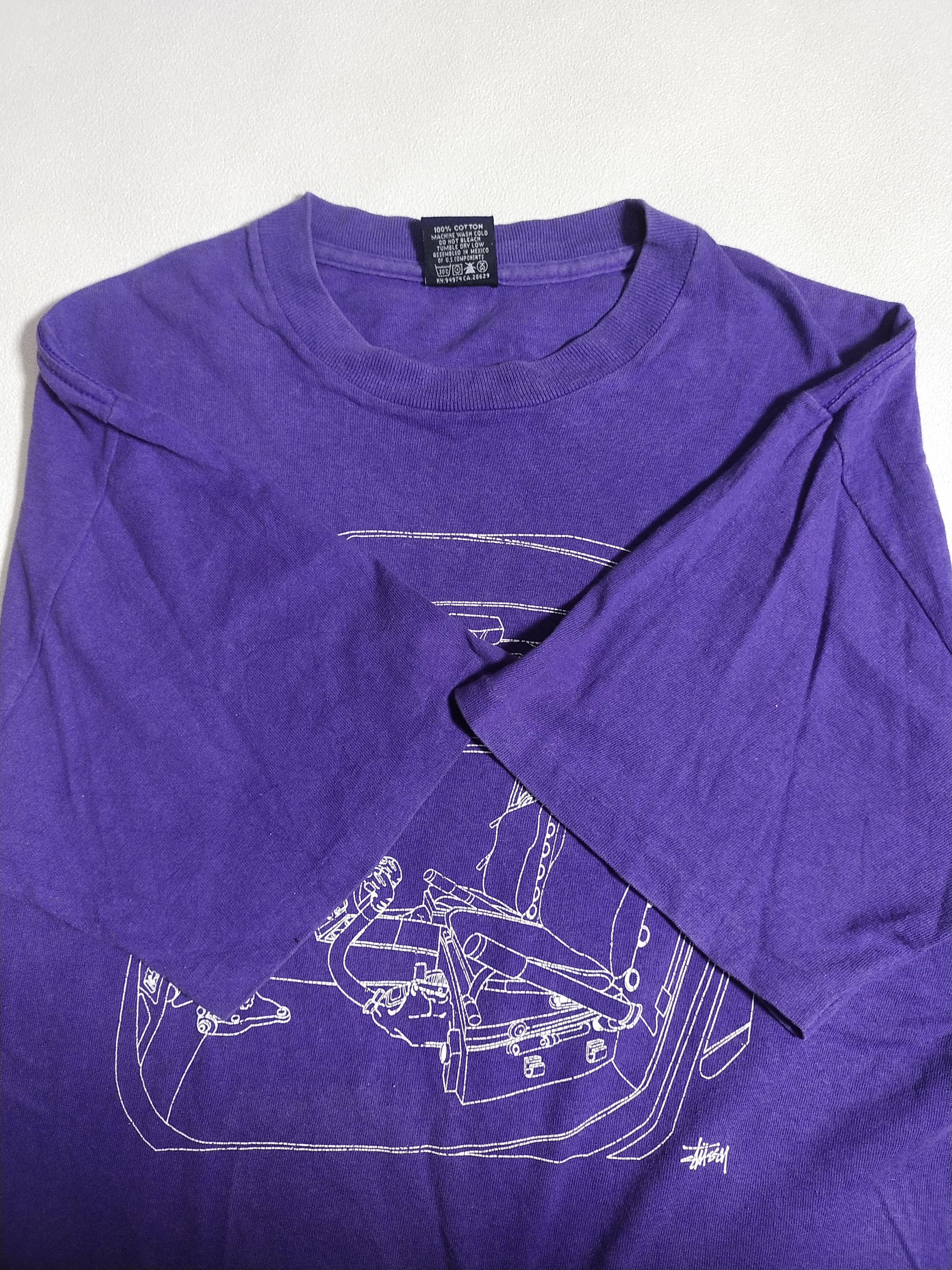 Stussy vintage stussy graphic airplane cockpit Size US M / EU 48-50 / 2 - 5 Thumbnail