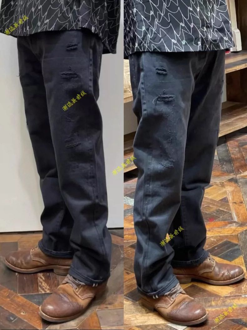 Visvim Visvim size W32L30 27 Destroy Washed Jeans 2504-Nextarrow Size US 32 / EU 48 - 4 Thumbnail