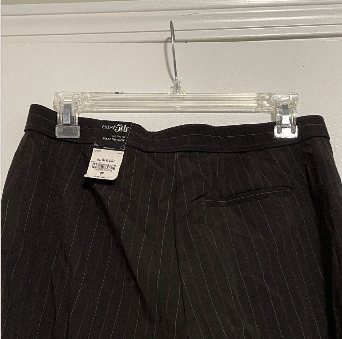 Other East 5th Black Pinstripe Pants Size 30" / US 8 / IT 44 - 5 Thumbnail