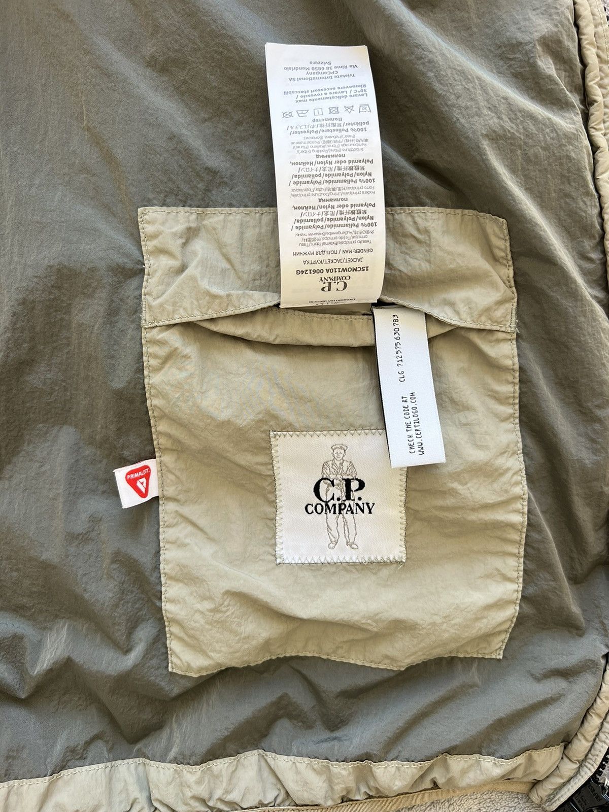 C.P. Company Veste homme C.P. Company Size US M / EU 48-50 / 2 - 12 Thumbnail