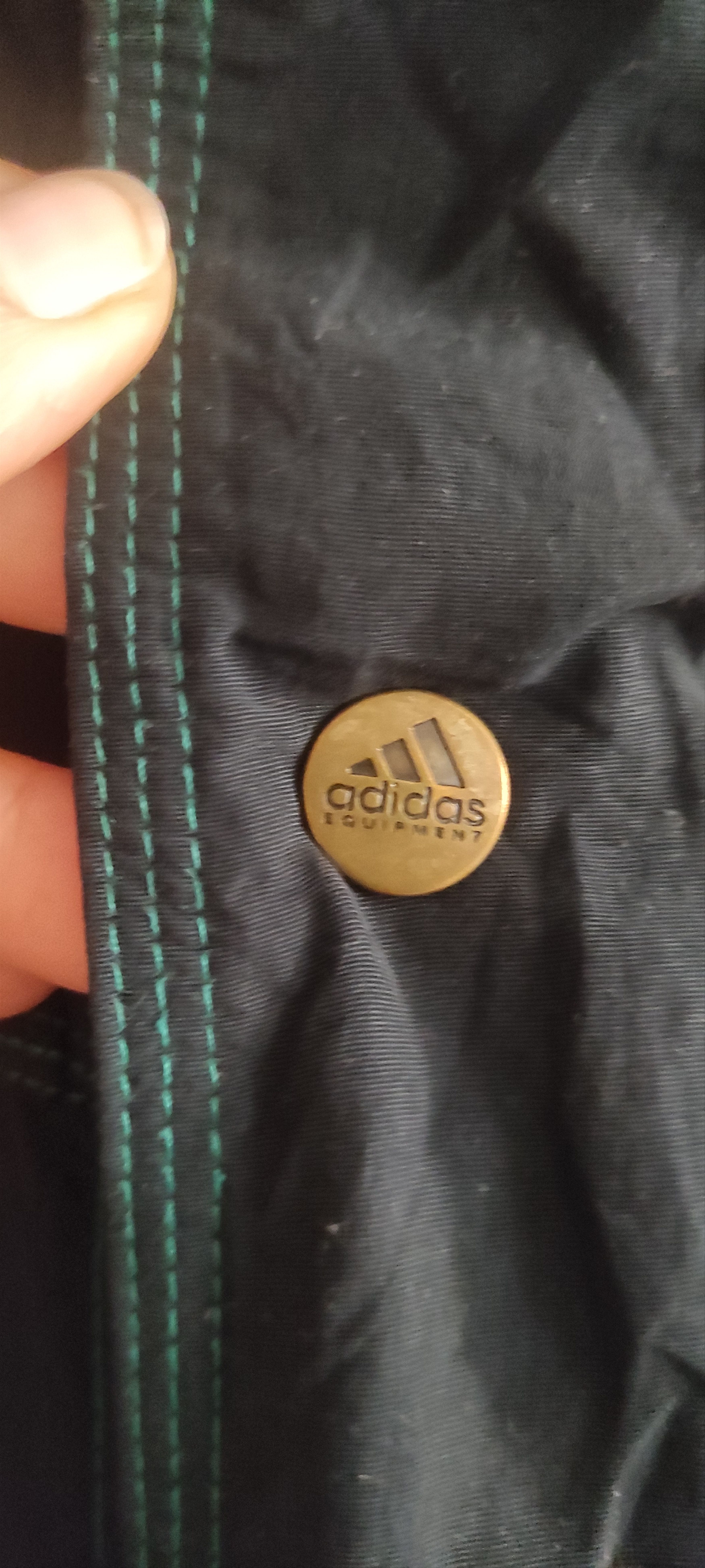 Adidas × Vintage 80s Adidas Equipment Fleece Lined Jacket Men's Hoodie Size US L / EU 52-54 / 3 - 8 Thumbnail