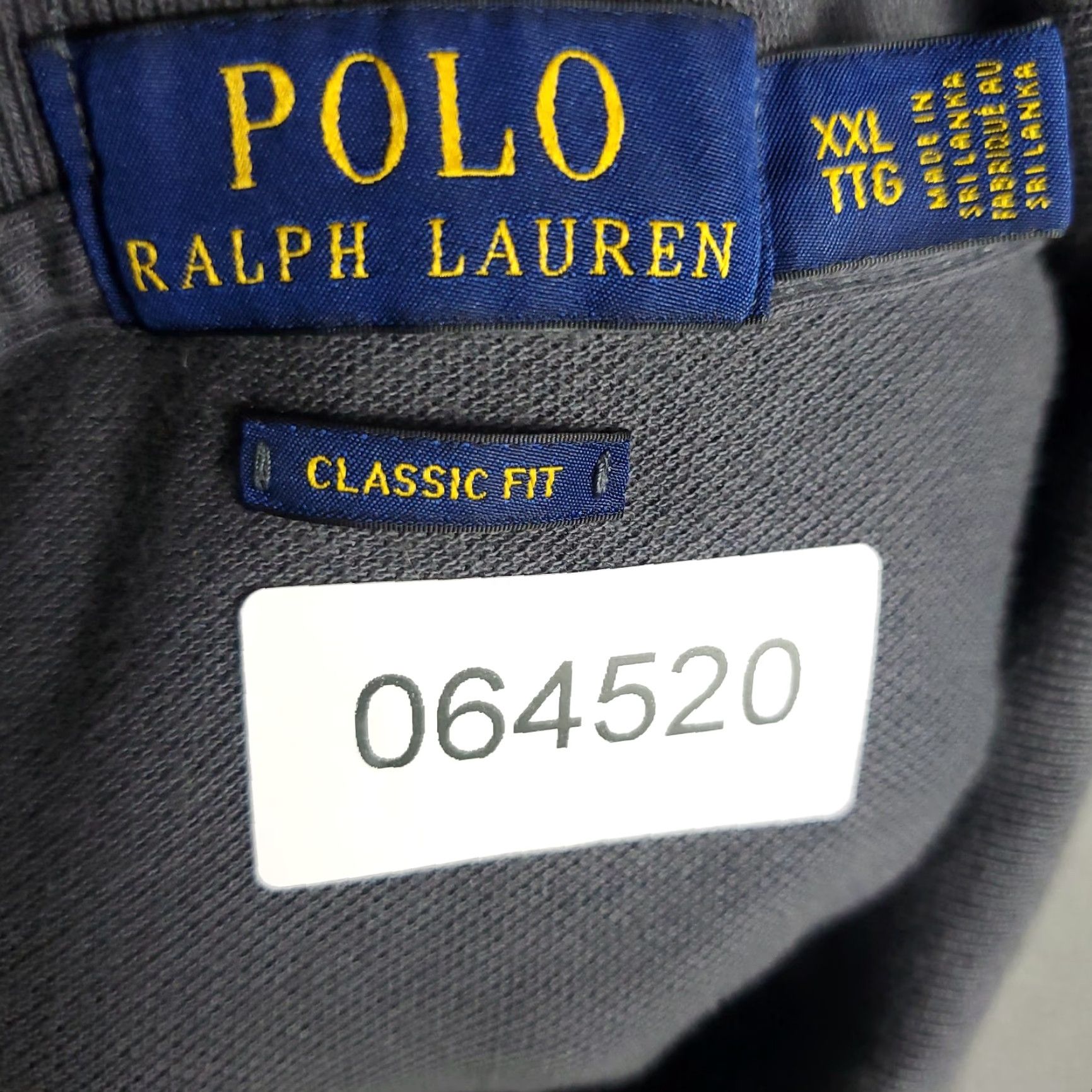 Ralph Lauren Ralph Lauren Polo Shirt Men 2XL Gray Solid Classic Fit Pony Short Sleeve Shirt Adult 2XL Mens Polo Size US XXL / EU 58 / 5 - 8 Thumbnail