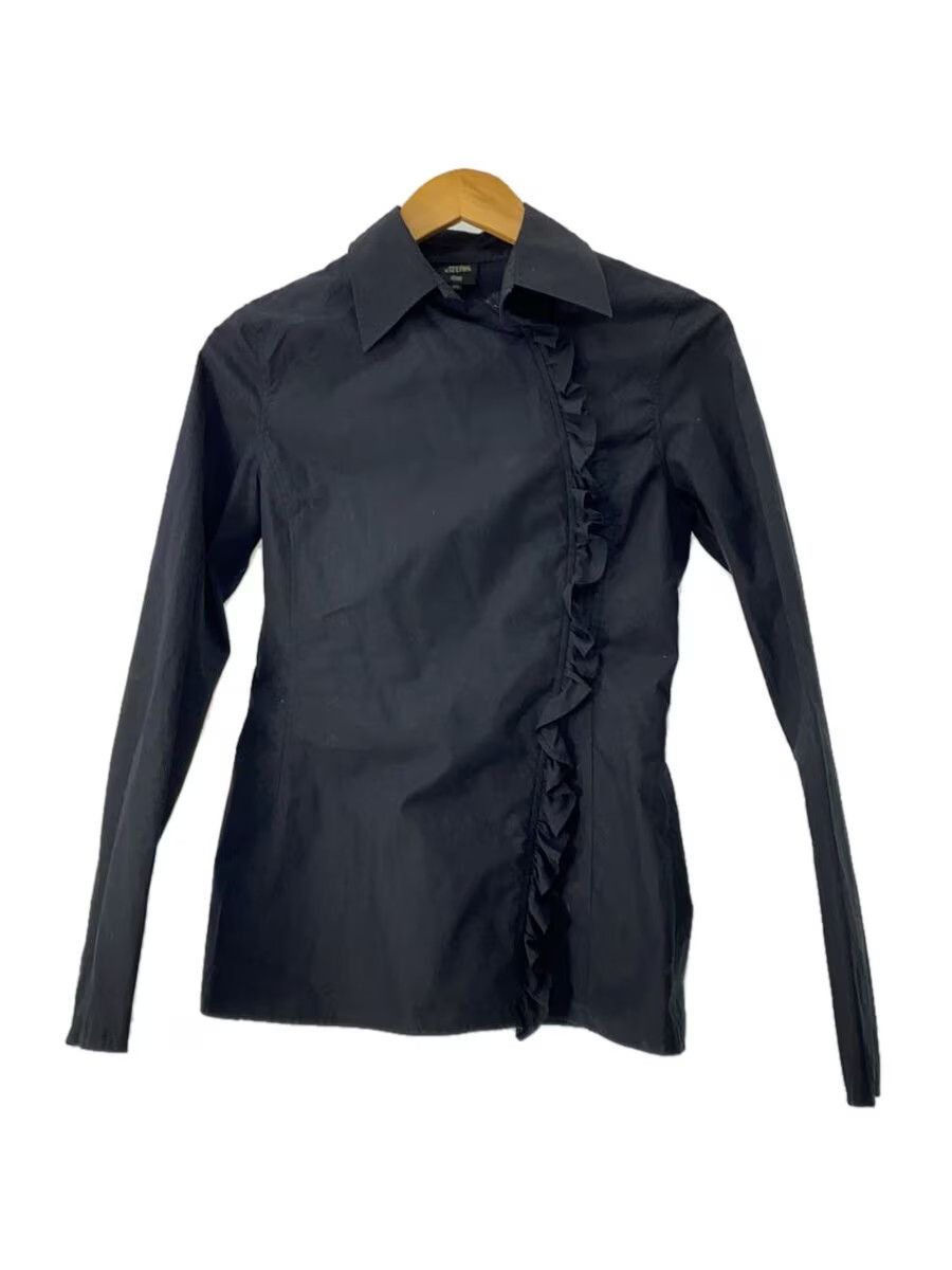 Jean Paul Gaultier Frill Cotton Blouse Size XS / US 0-2 / IT 36-38 - 1 Thumbnail