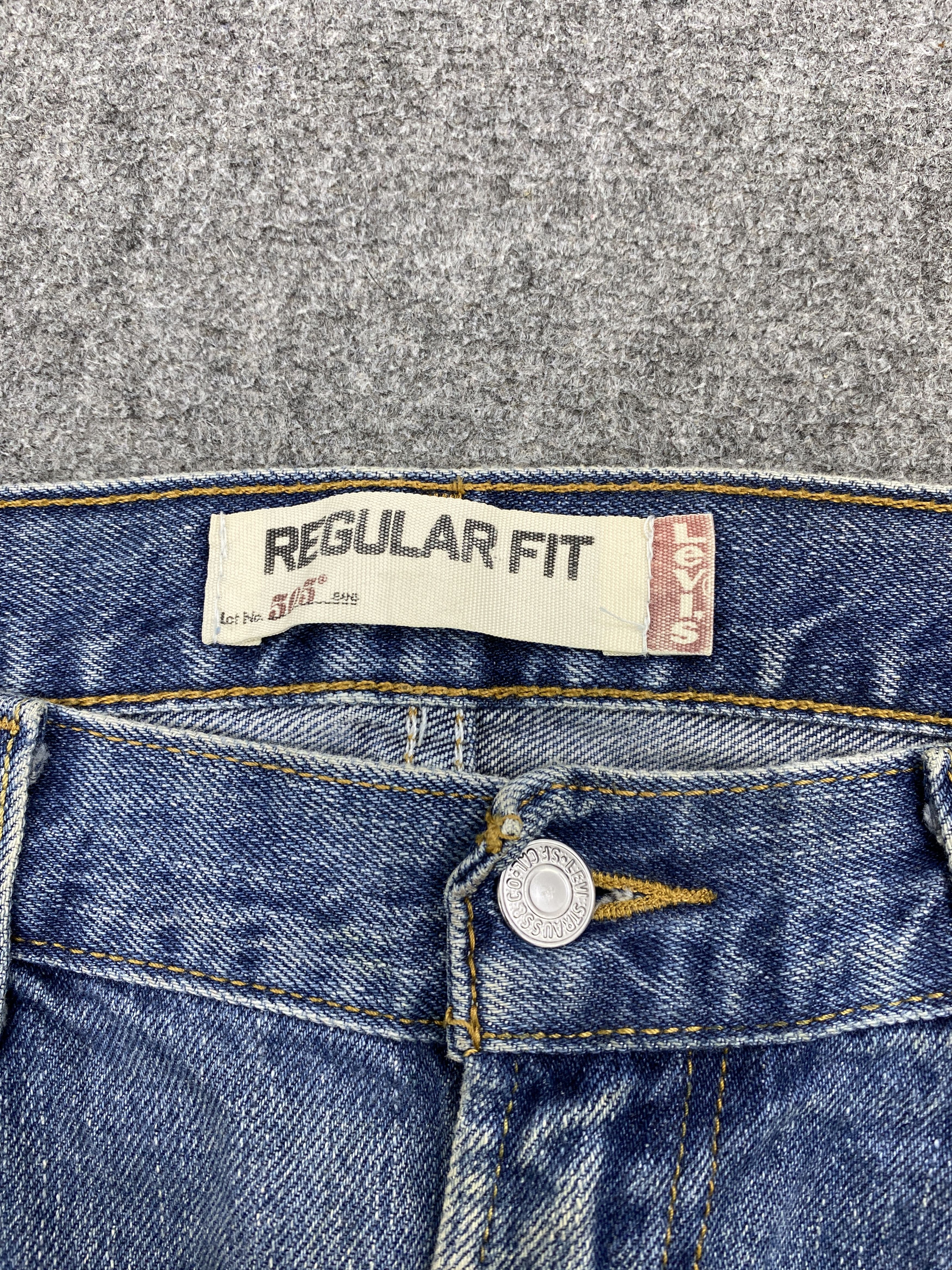 Levi's × Vintage Blue Denim Vintage Levi's 505 Jeans Size US 37 - 8 Thumbnail