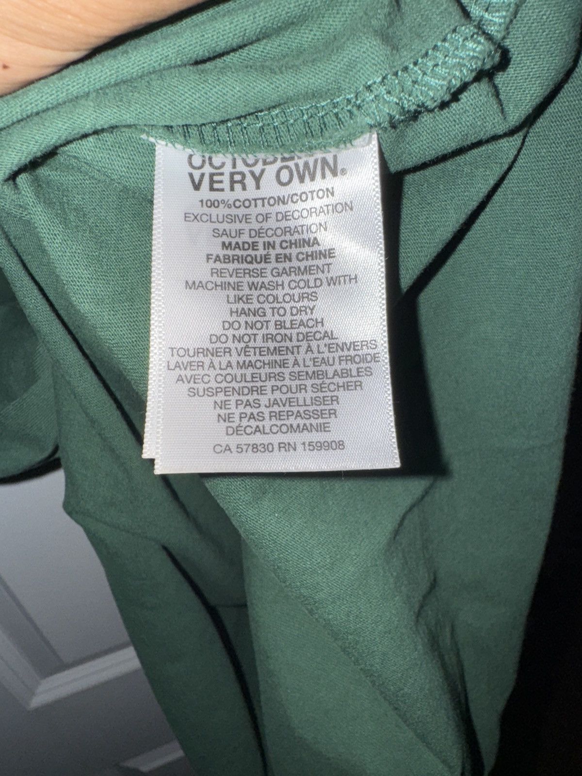 October's Very Own OvO Rhinestone Tee Size US M / EU 48-50 / 2 - 3 Thumbnail
