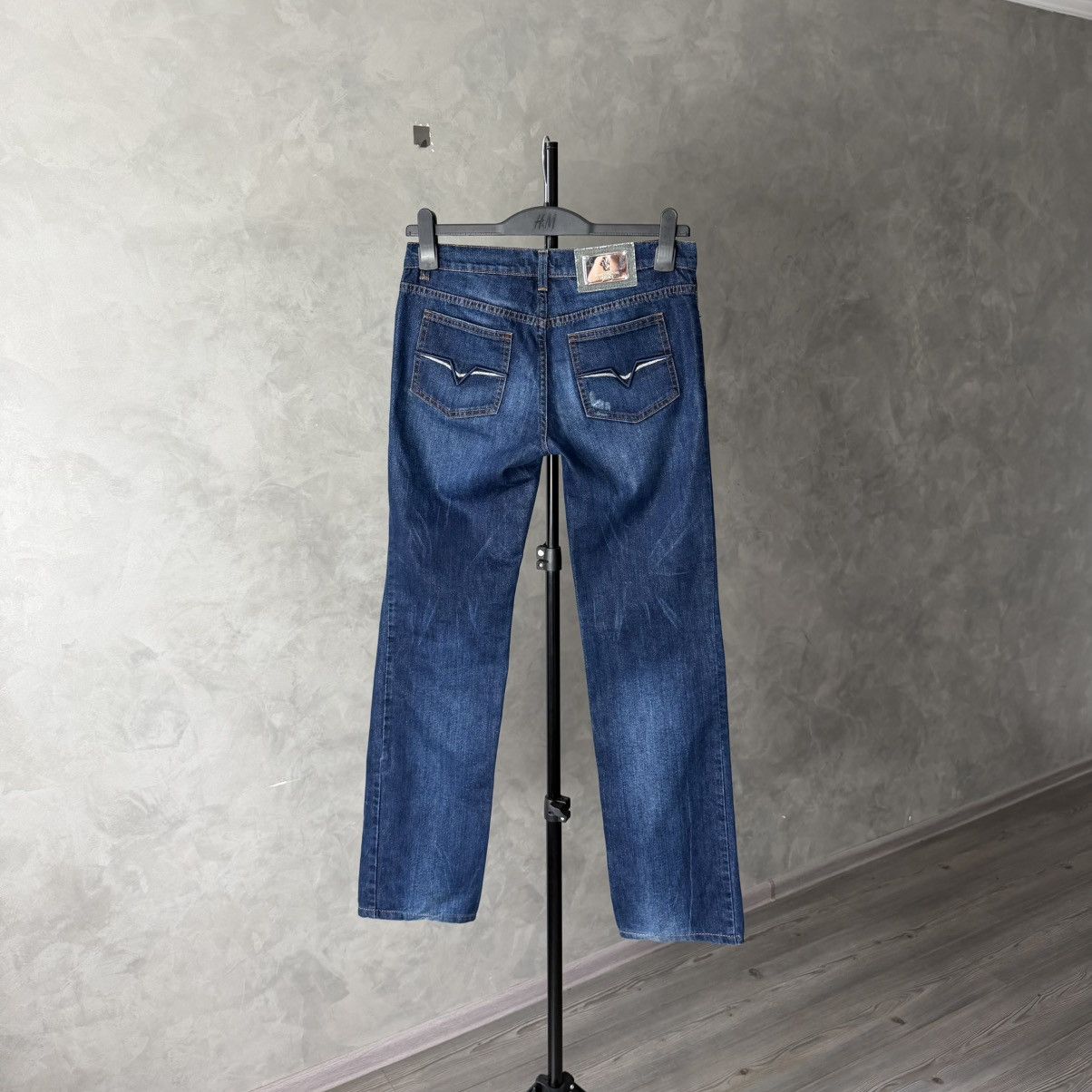 Versace Jeans Couture Vintage Versace Jeans Couture Y2K Bootcut Jeans Size 30" / US 8 / IT 44 - 2 Thumbnail