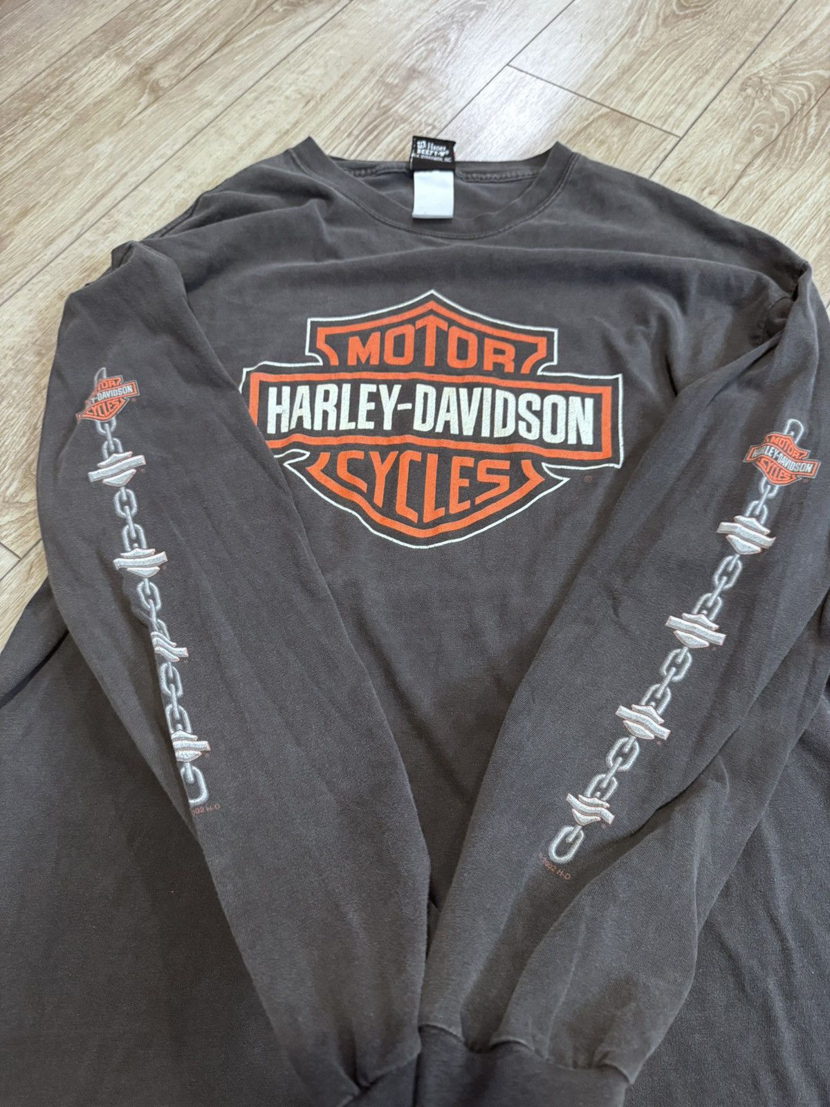 Harley Davidson Vintage Harley Biker long sleeve Size US XXL / EU 58 / 5 - 4 Thumbnail