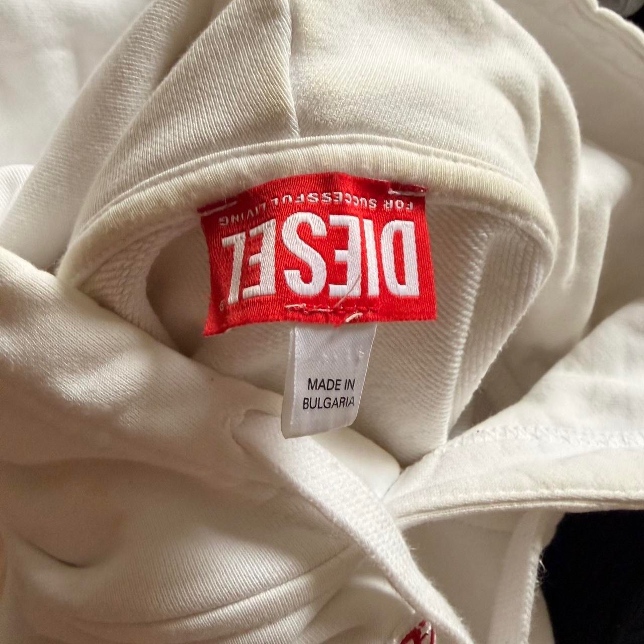 Diesel Diesel vintage basic hoodie in white Size US S / EU 44-46 / 1 - 2 Thumbnail