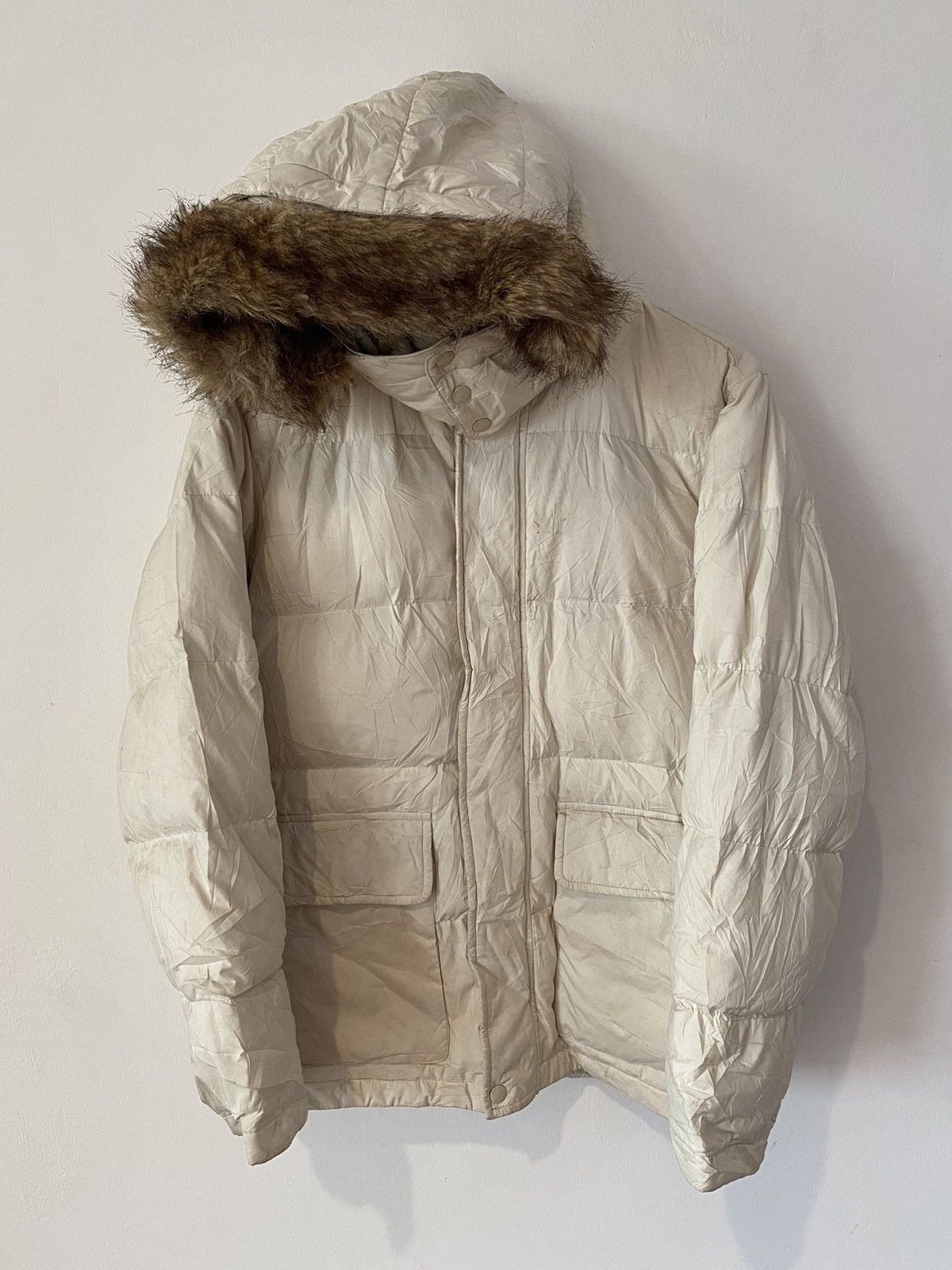 If Six Was Nine × Japanese Brand × Le Grande Bleu (L.G.B.) Fur jacket down puffer IfSixWasNine LGB Style Size US S / EU 44-46 / 1 - 1 Thumbnail
