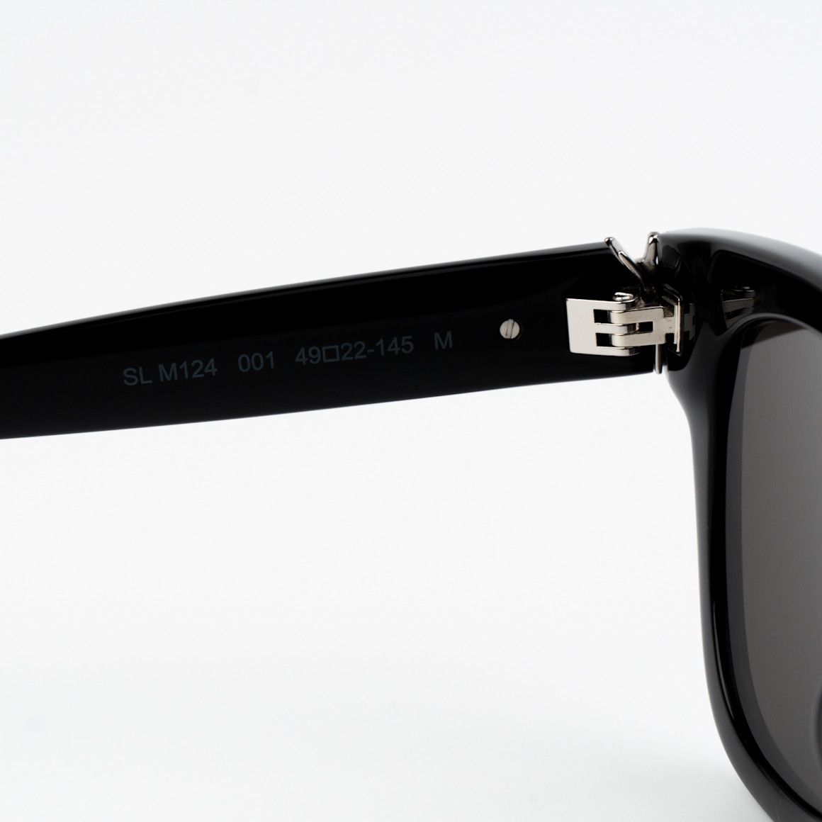 Saint Laurent Paris NEW Saint Laurent SLM124 001 Black Grey Women Sunglasses Size ONE SIZE - 6 Thumbnail
