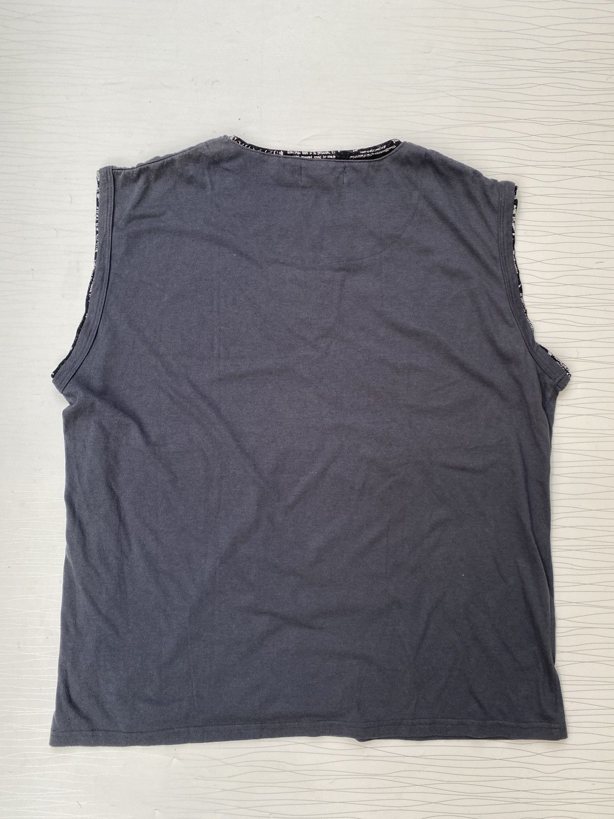 Japanese Brand Japanese TimeStep Poem Skull tank top Size US L / EU 52-54 / 3 - 8 Thumbnail