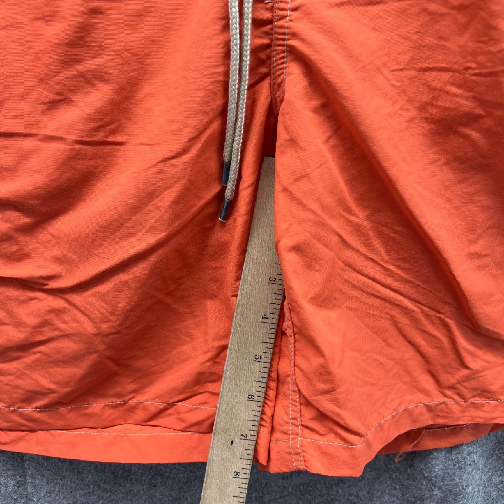 Polo Ralph Lauren Polo Ralph Lauren Shorts Men Large Lined Orange Swimwear Drawstring Bottoms Size US L / EU 52-54 / 3 - 7 Thumbnail
