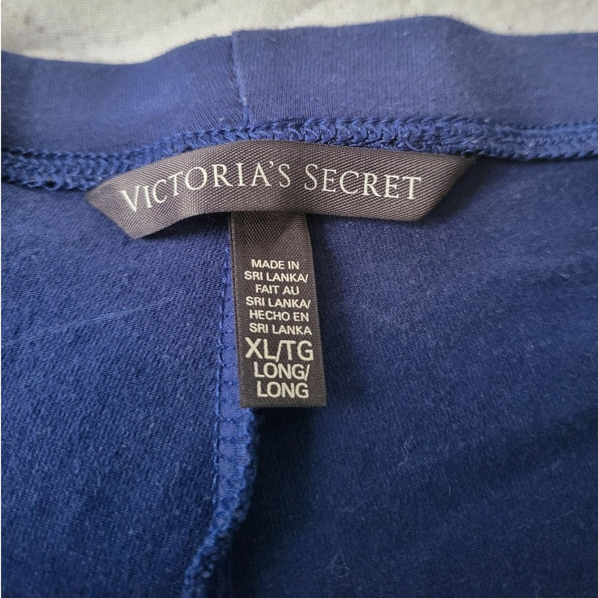 Victoria's Secret Victoria's Secret Royal Blue Cotton Ankle Leggings - XL Size 34" / US 12 / IT 48 - 3 Thumbnail