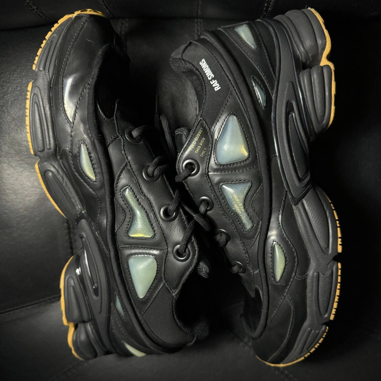 Adidas × Raf Simons sneakers Adidas Raf Simons Ozweego Bunny Black Size US 11 / EU 44 - 9 Thumbnail