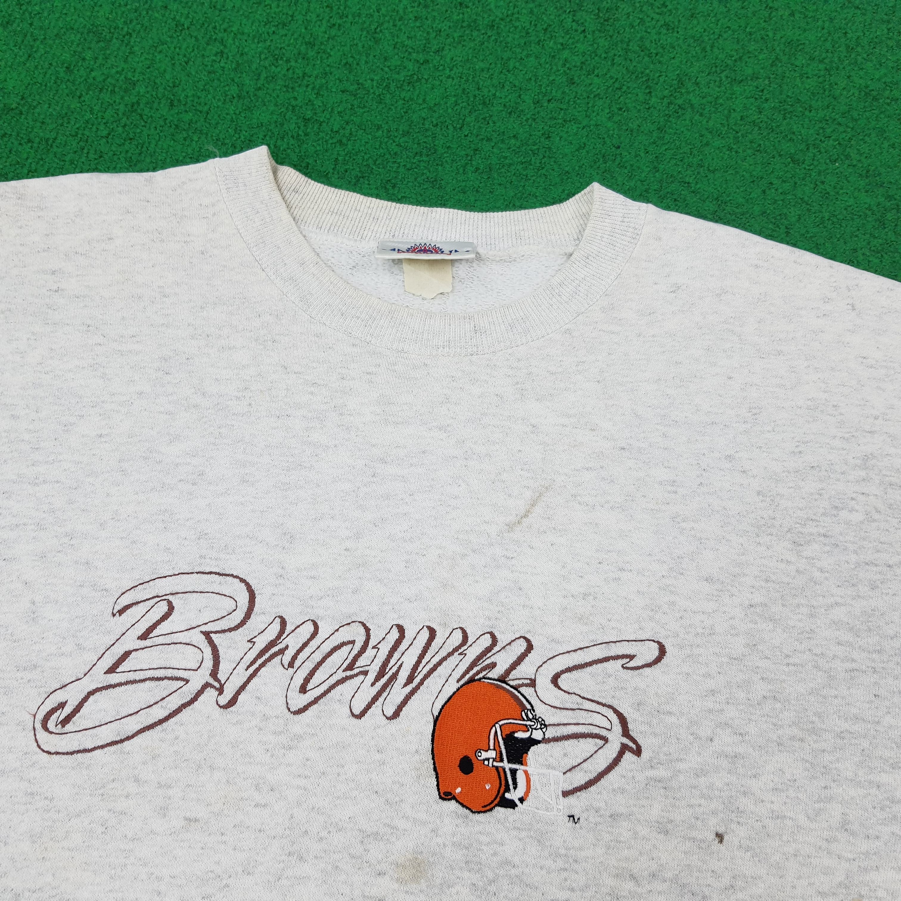 Antigua Vintage Cleveland Browns NFL Team Sweatshirt C273N25 Size US L / EU 52-54 / 3 - 11 Thumbnail