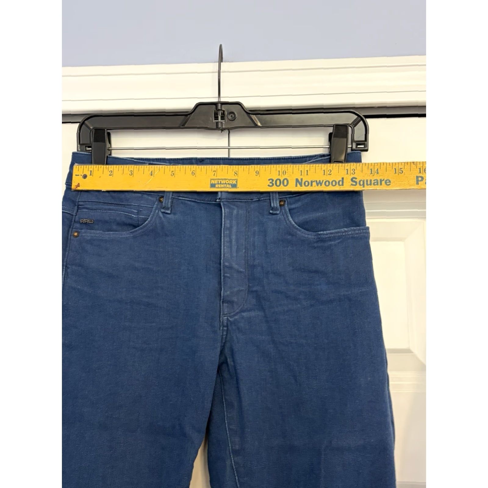 Vintage G-Star RAW Shape Jeans Womens Blue High Super Skinny Stretch Denim sz 28x32 Size 28" / US 6 / IT 42 - 6 Thumbnail