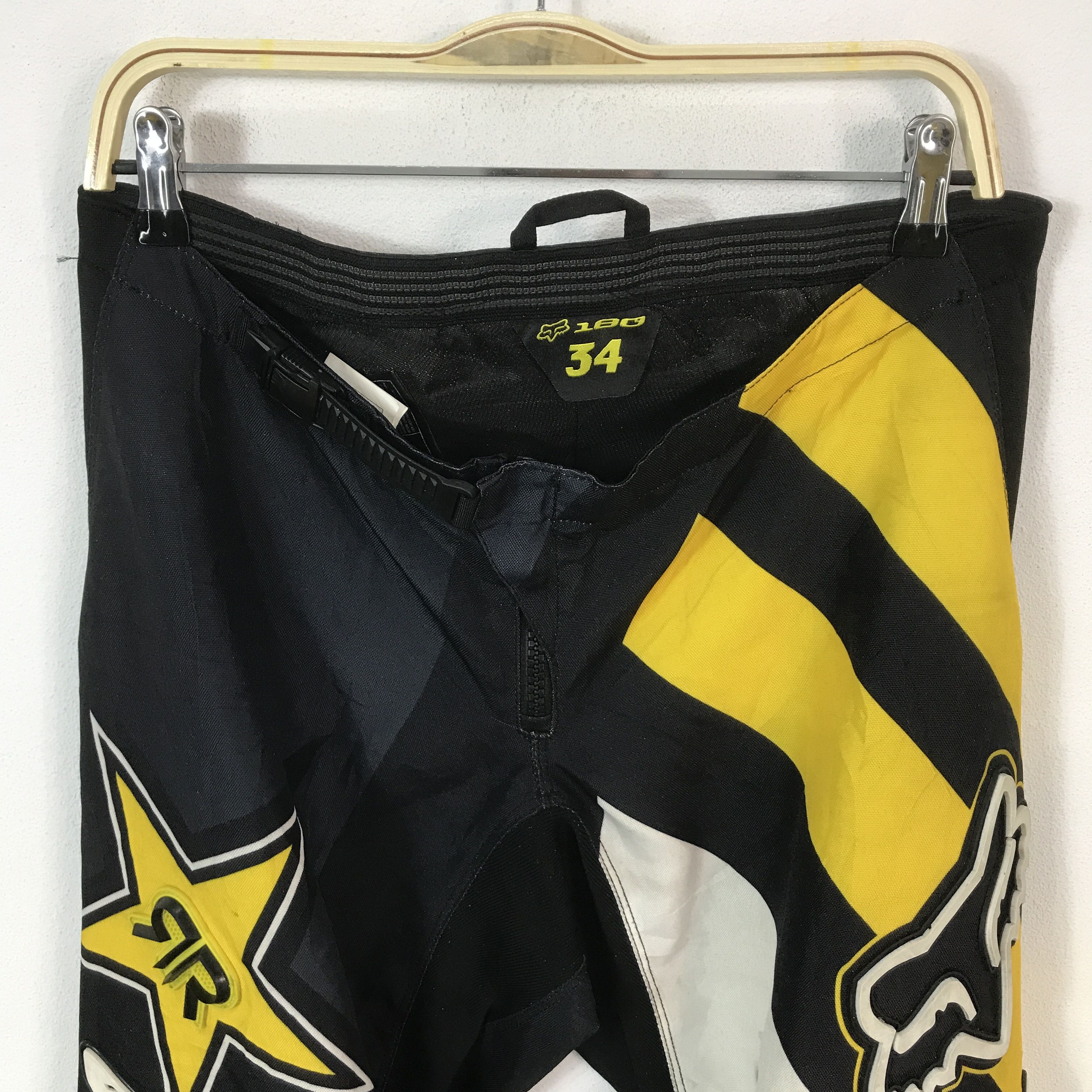 Fox Racing Vtg Fox Racing Sportwear yellow Pants Size US 34 / EU 50 - 3 Thumbnail