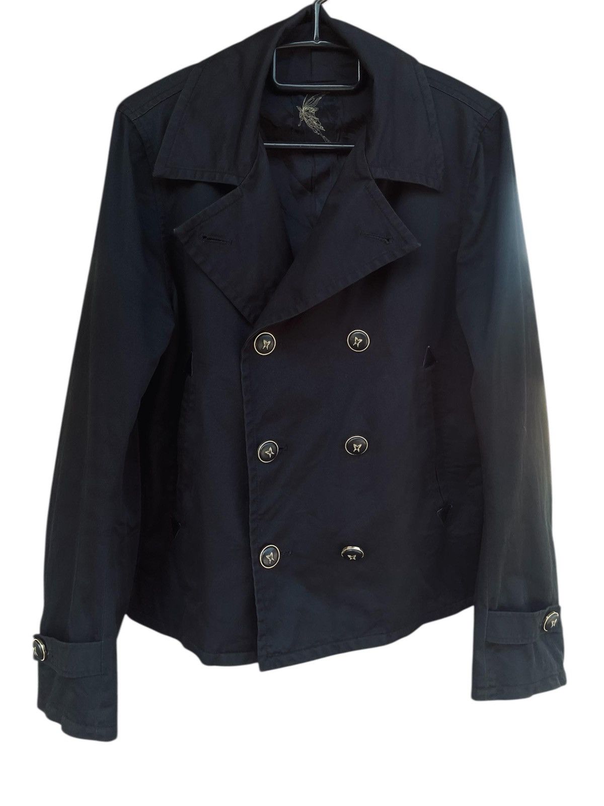 kiryuyrik Kiryuyrik Yohji Yamamoto Butterfly Tag Double Breast Jacket Size US M / EU 48-50 / 2 - 1 Thumbnail