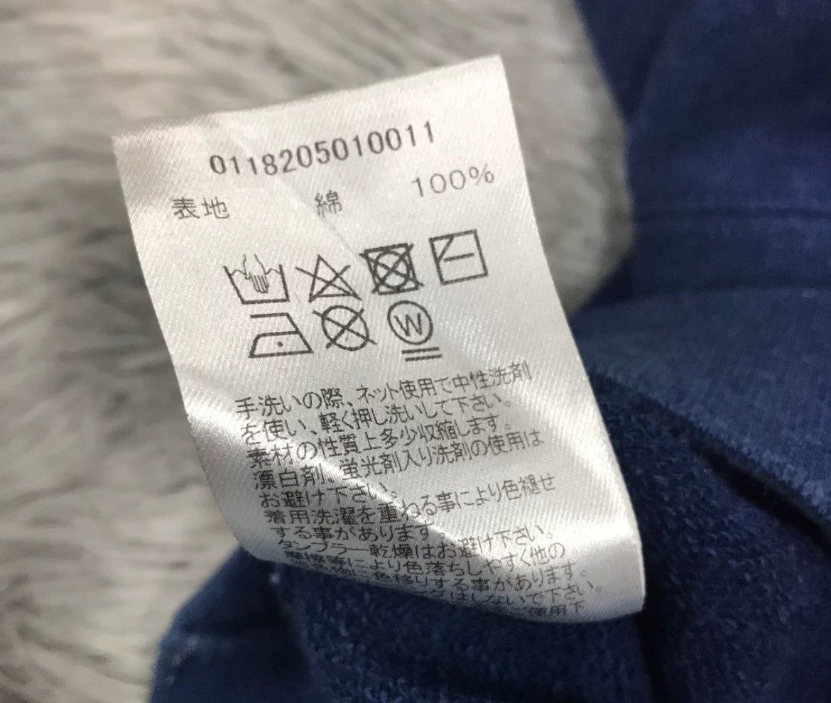 Visvim Visvim 2018 Blue Stained Hoodie Size US M / EU 48-50 / 2 - 8 Thumbnail
