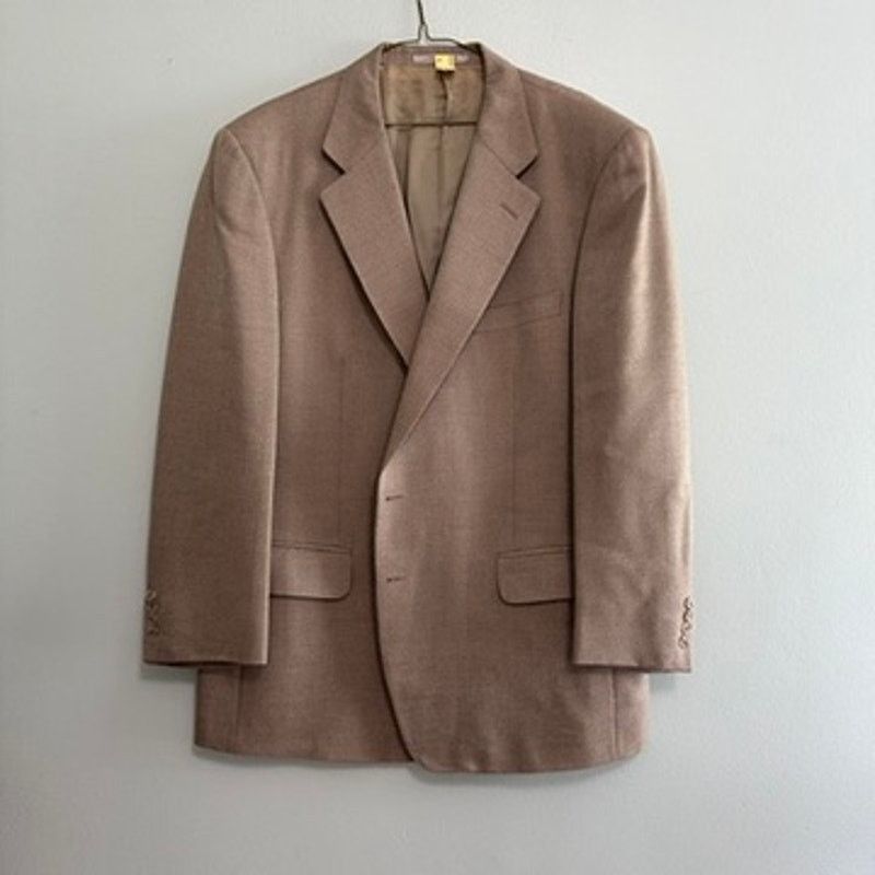 Vintage Dunhill tan two button blazer size 46R Size 46R - 2 Thumbnail